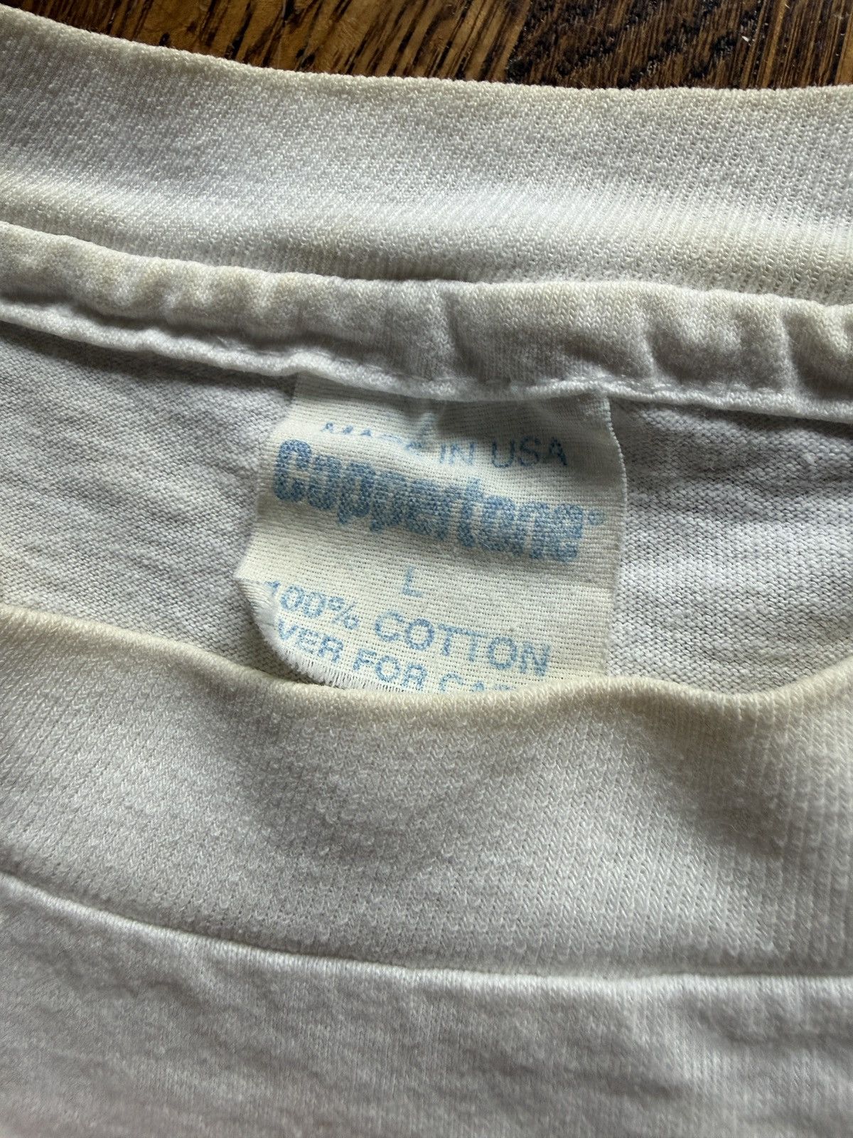 Vintage Vintage 90s Coppertone Sunscreen Graphic Tee Size US L / EU 52-54 / 3 - 9 Thumbnail