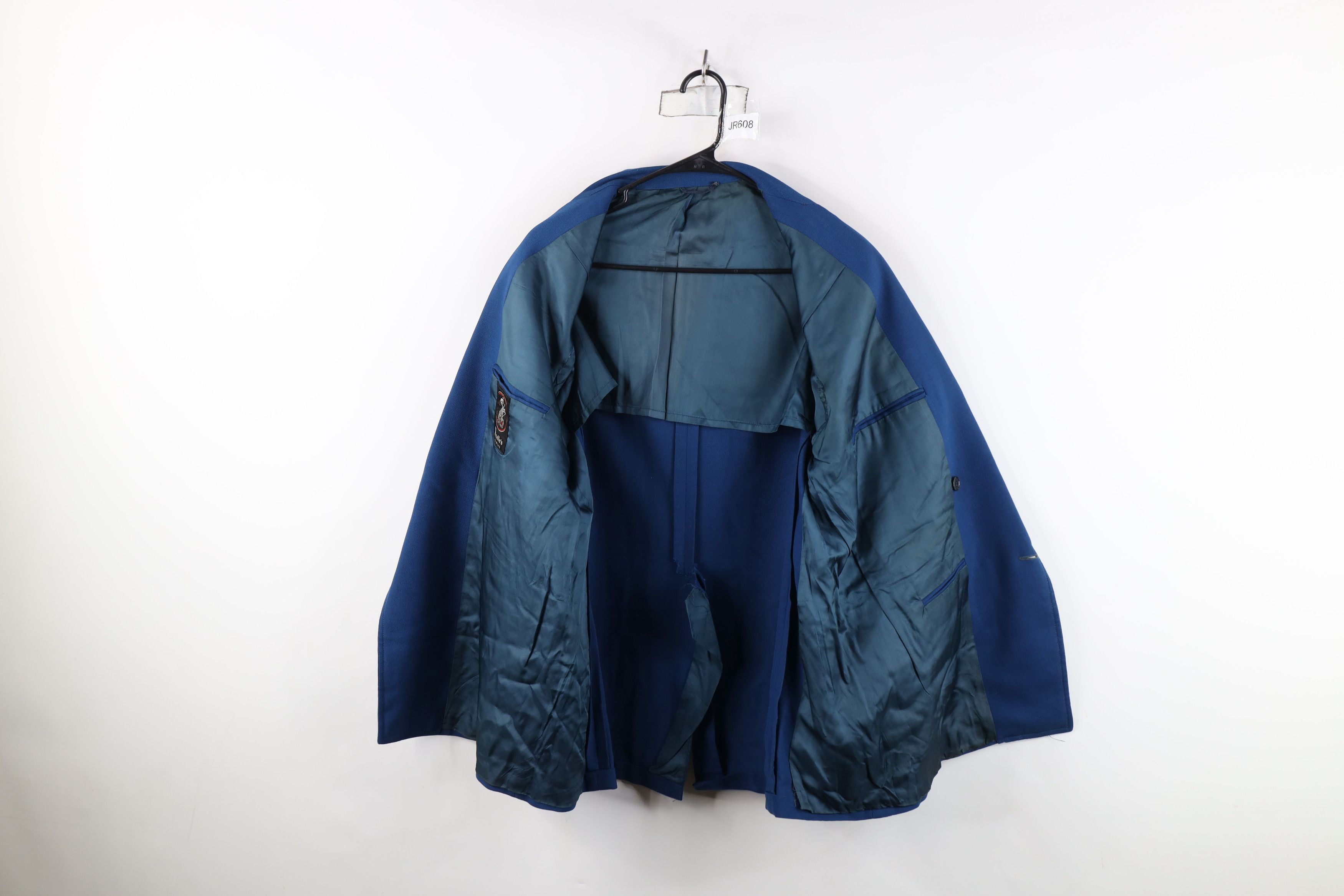Vintage Vintage 50s 60s Macys Gabardine Breasted Suit Jacket Blazer Size US XL / EU 56 / 4 - 9 Thumbnail