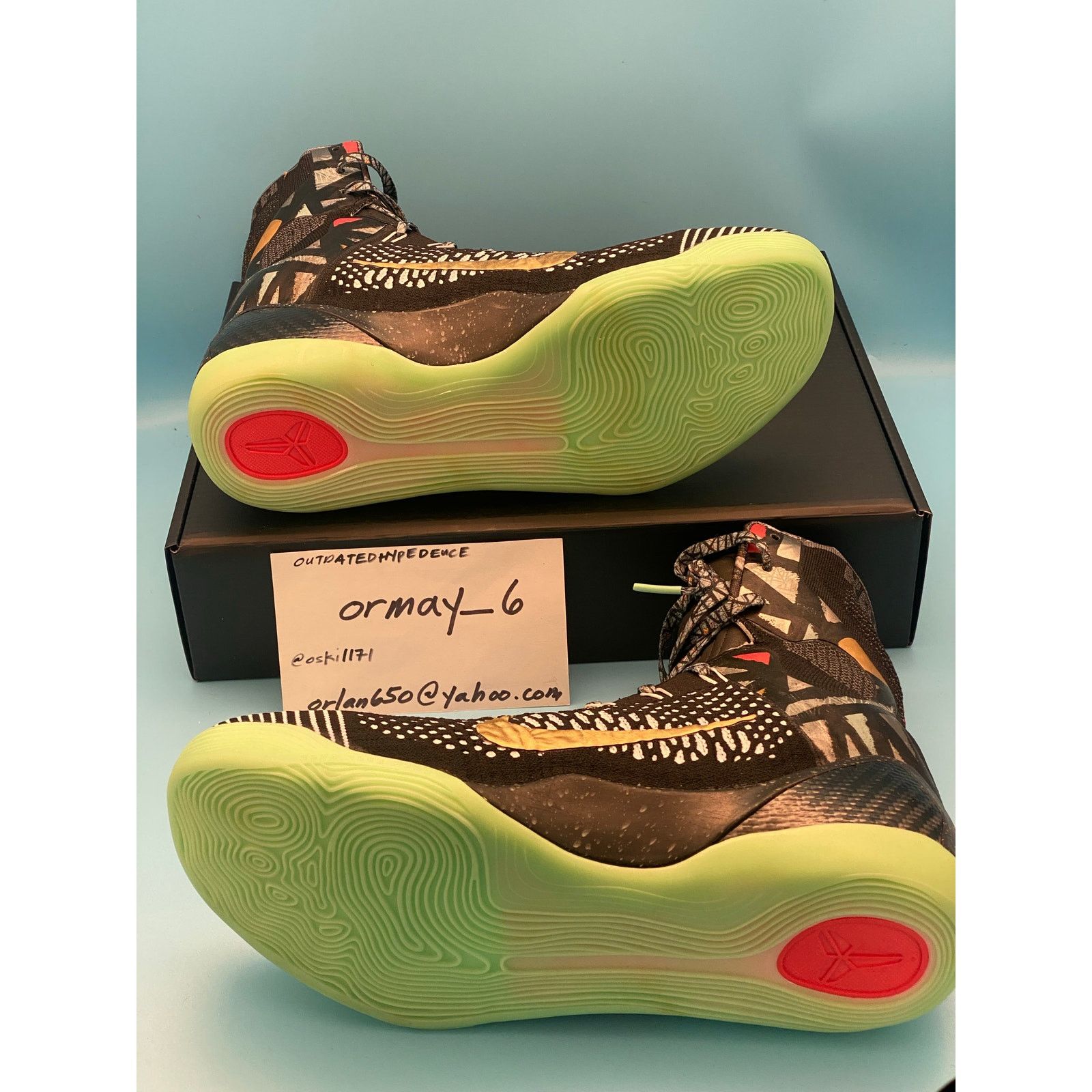 Nike Nike Kobe 9 Elite 2014 NOLA Gumbo League Maestro m8.5 w10 Size US 8.5 / EU 41-42 - 4 Thumbnail