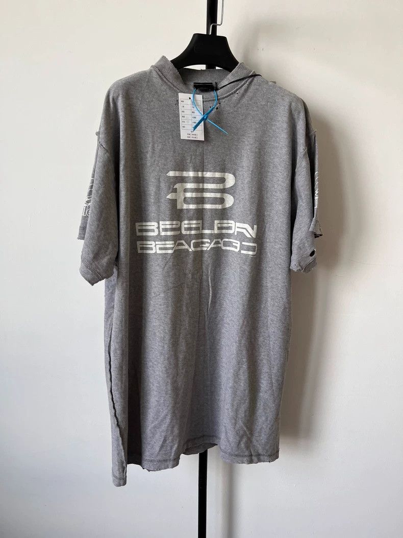Balenciaga Balenciaga Ai Short Sleeve Tee Size US S / EU 44-46 / 1 - 1 Thumbnail