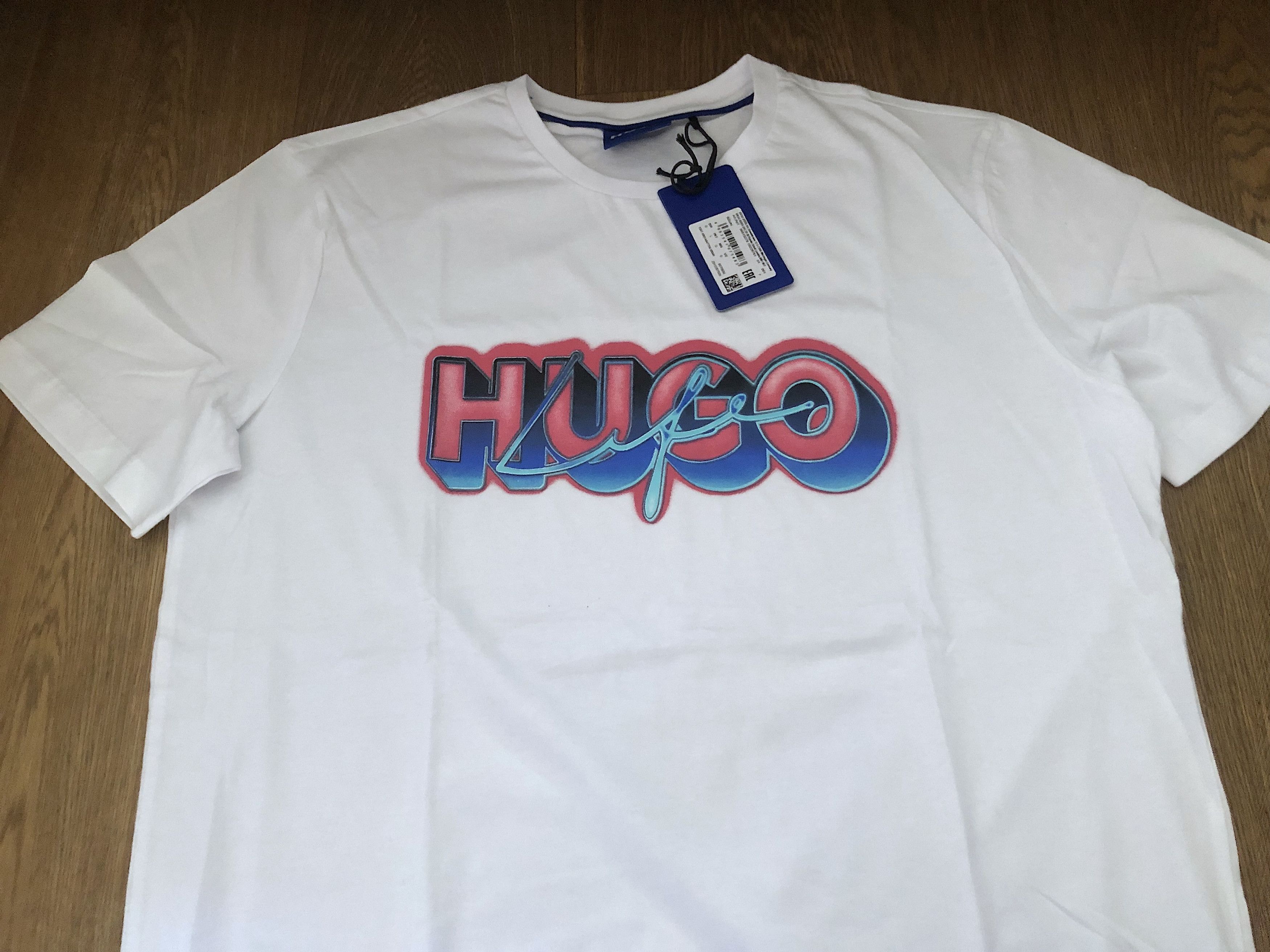 Hugo Boss Hugo Boss T-Shirt Size US L / EU 52-54 / 3 - 2 Thumbnail