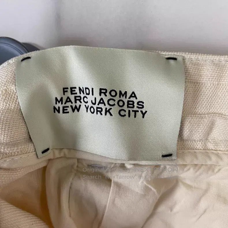 Fendi Fendi Beige Denim Skirt Size 24" / US 00 / IT 34 - 6 Thumbnail