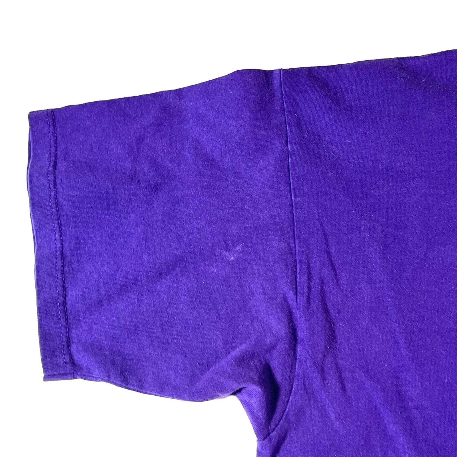 Other Vintage 2000’s Gildan Heavyweight Purple Blank Shirt Large Size US L / EU 52-54 / 3 - 4 Thumbnail