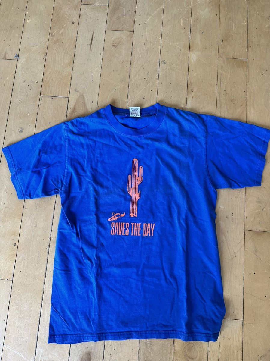 Vintage Vintage SAVES THE DAY tee Size US M / EU 48-50 / 2 - 1 Preview