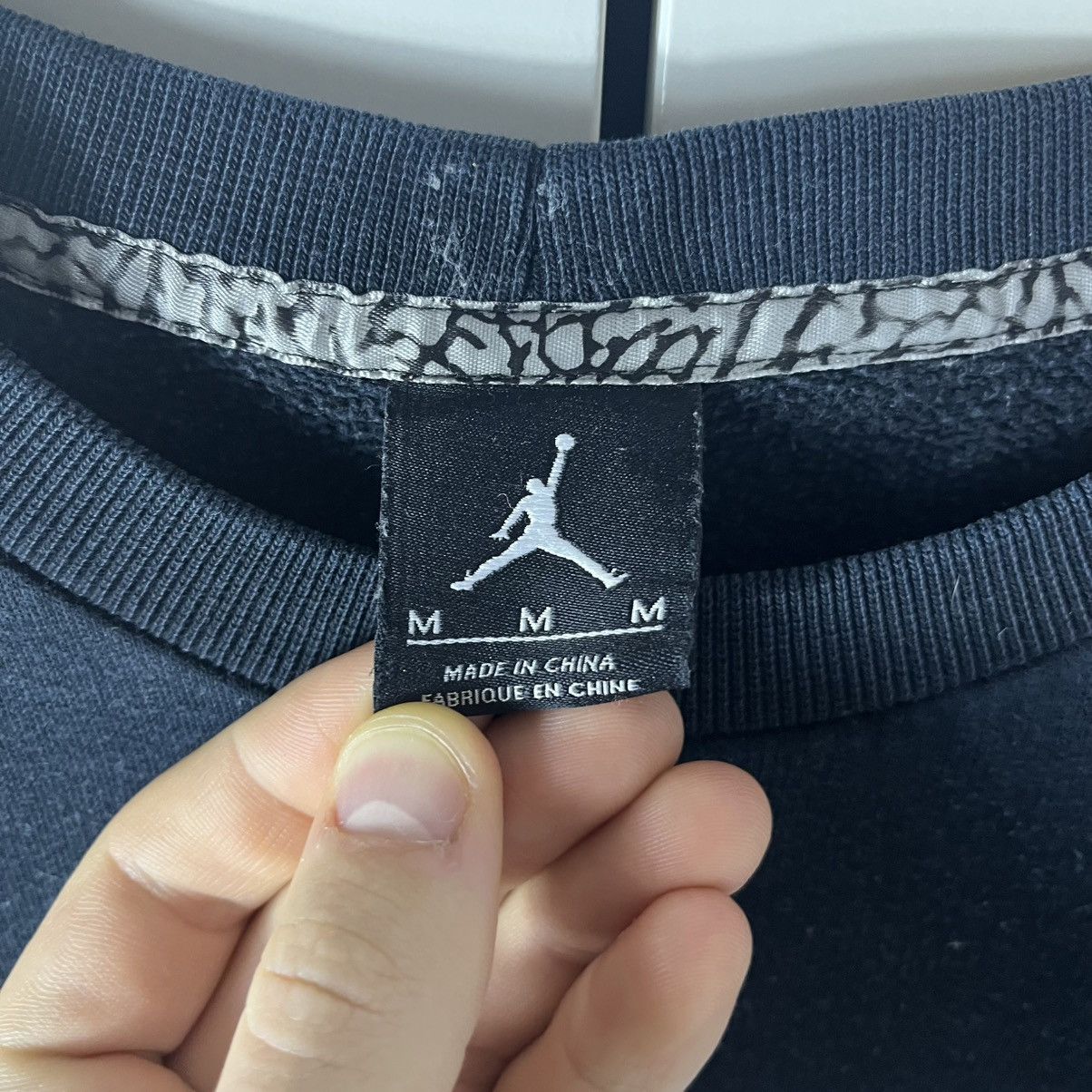 Jordan Brand Vintage Nike Michael Jordan Spike Lee Blue Sweatshirt Size US M / EU 48-50 / 2 - 3 Thumbnail