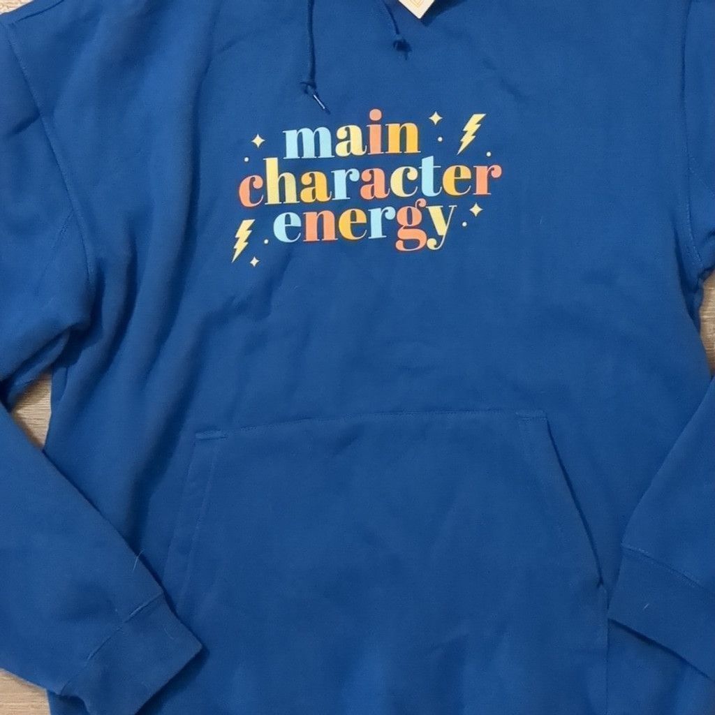 Other Lularoe Alex "Main Character Energy" hoodie size large Size L / US 10 / IT 46 - 4 Thumbnail