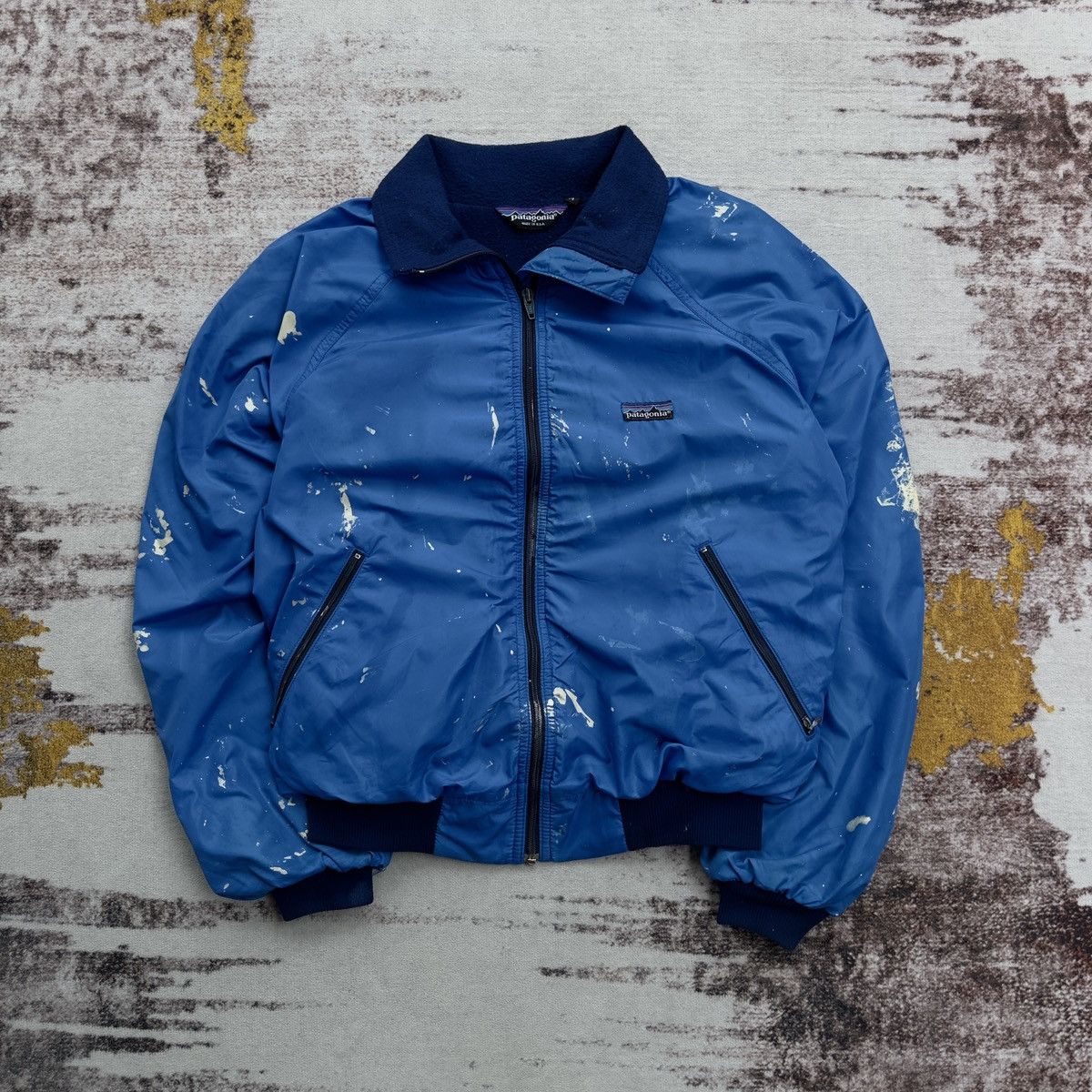Patagonia VINTAGE PATAGONIA 90’s MADE IN USA PAINTED BOMBER JACKET Size US M / EU 48-50 / 2 - 1 Thumbnail