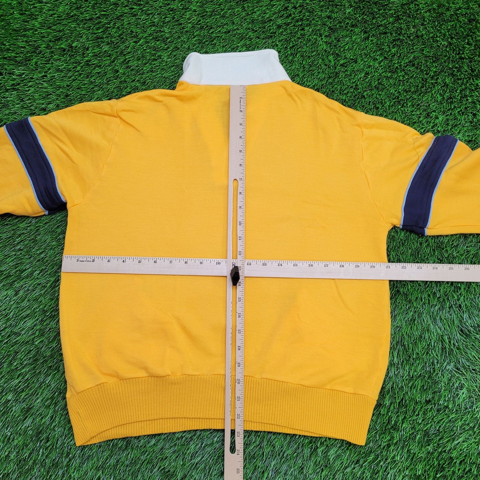 Other Vintage 90s MOD Collared Sweatshirt Medium 21x23 Crop Baggy Size US M / EU 48-50 / 2 - 6 Thumbnail