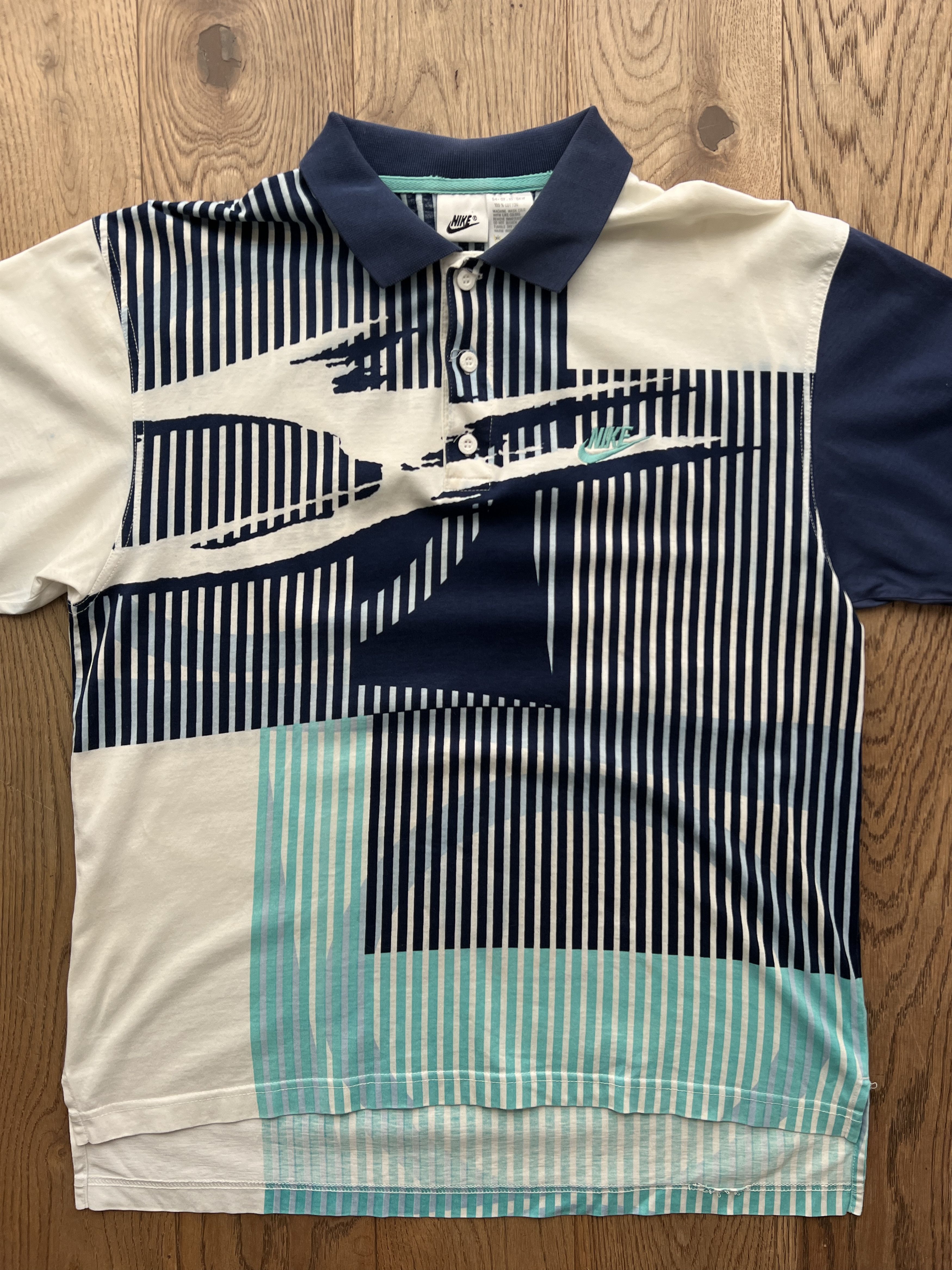 Nike ARCHIVE 1990s NIKE CHALLENGE COURT POLO SHIRT ANDRE AGASSI Size US M / EU 48-50 / 2 - 4 Thumbnail