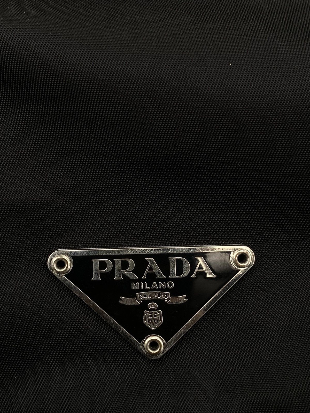 Prada PRADA BLACK NYLON MESSENGER CROSSBODY BAG Size ONE SIZE - 7 Thumbnail