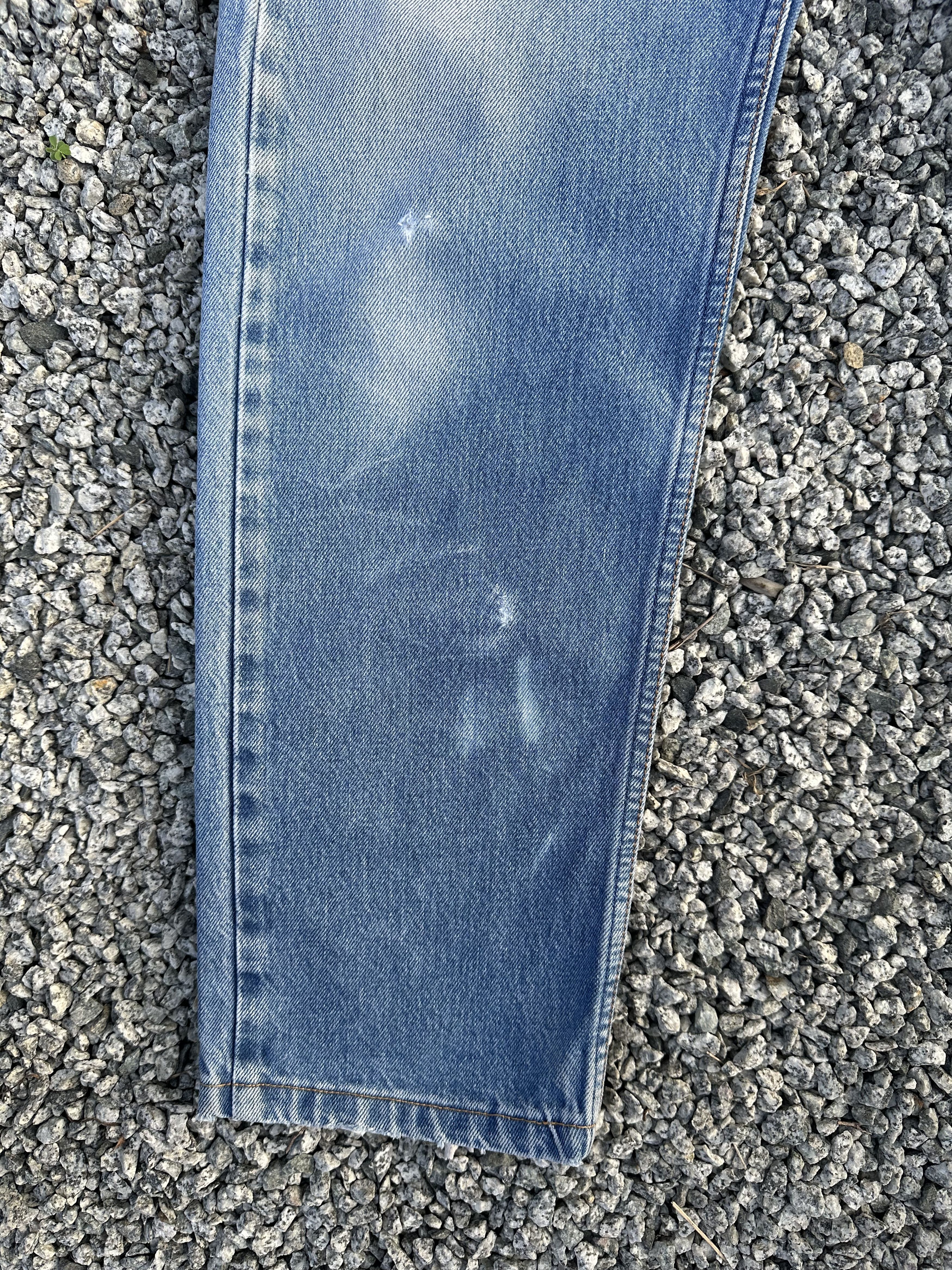 Levi's Vintage 80s Levi’s 505 Orange Tab Faded Distressed Jeans Size US 30 / EU 46 - 6 Thumbnail