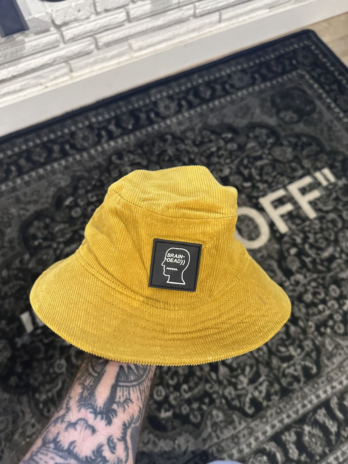 Brain Dead Brain dead corduroy bucket hat Size ONE SIZE - 1 Thumbnail