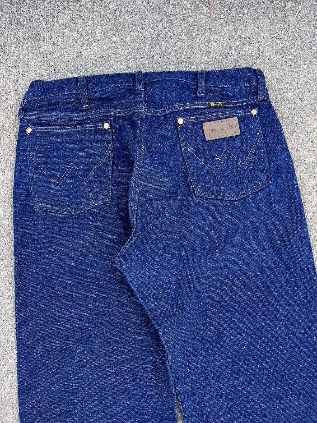 Vintage × Wrangler Vintage 90’s Wrangler Cowboy Western Jeans Size US 36 / EU 52 - 2 Thumbnail