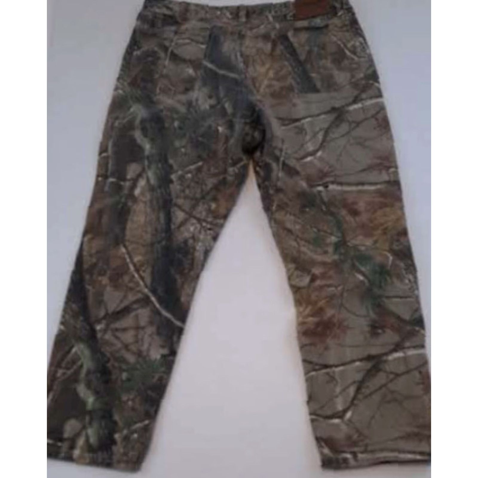 Vintage Wrangler Outdoor Jeans 38x30 Denim Camouflage Camo Print 90s Unisex Adults Regular Waist 38 Zip Size US 38 / EU 54 - 5 Thumbnail