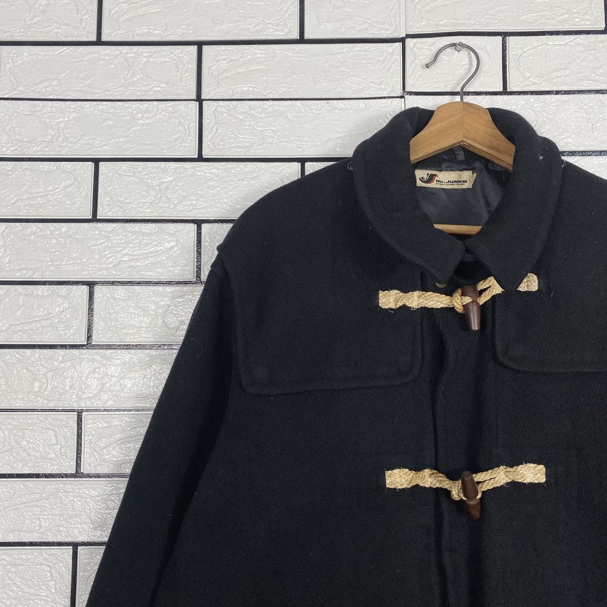 Issey Miyake 📌Vintage Wool Duffle Jacket Hook Mr Junko Japan Size US M / EU 48-50 / 2 - 9 Thumbnail