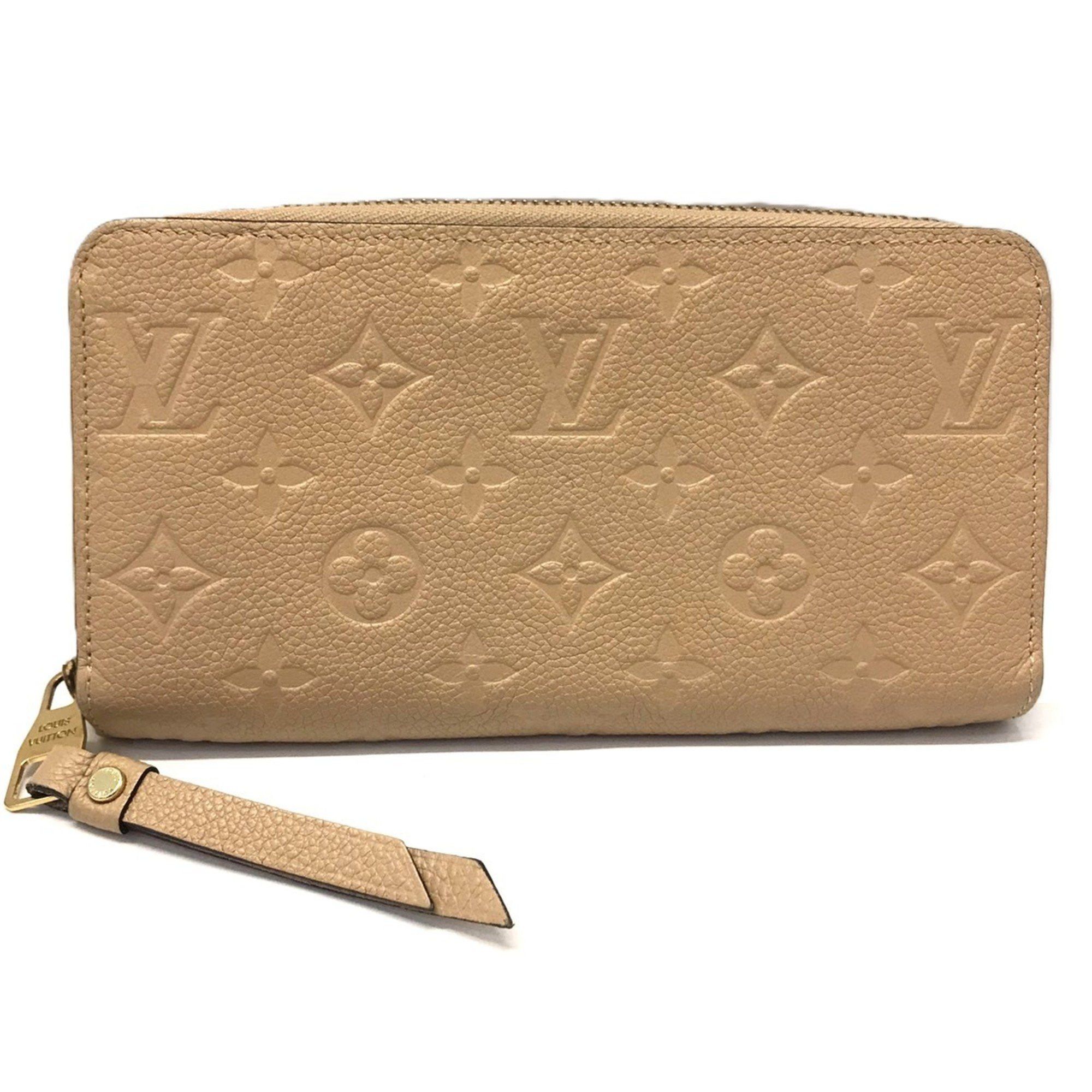 Louis Vuitton Louis Vuitton Zippy Wallet Monogram Empreinte Beige Dune Long M69034 LOUIS VUITTON Size ONE SIZE - 1 Thumbnail
