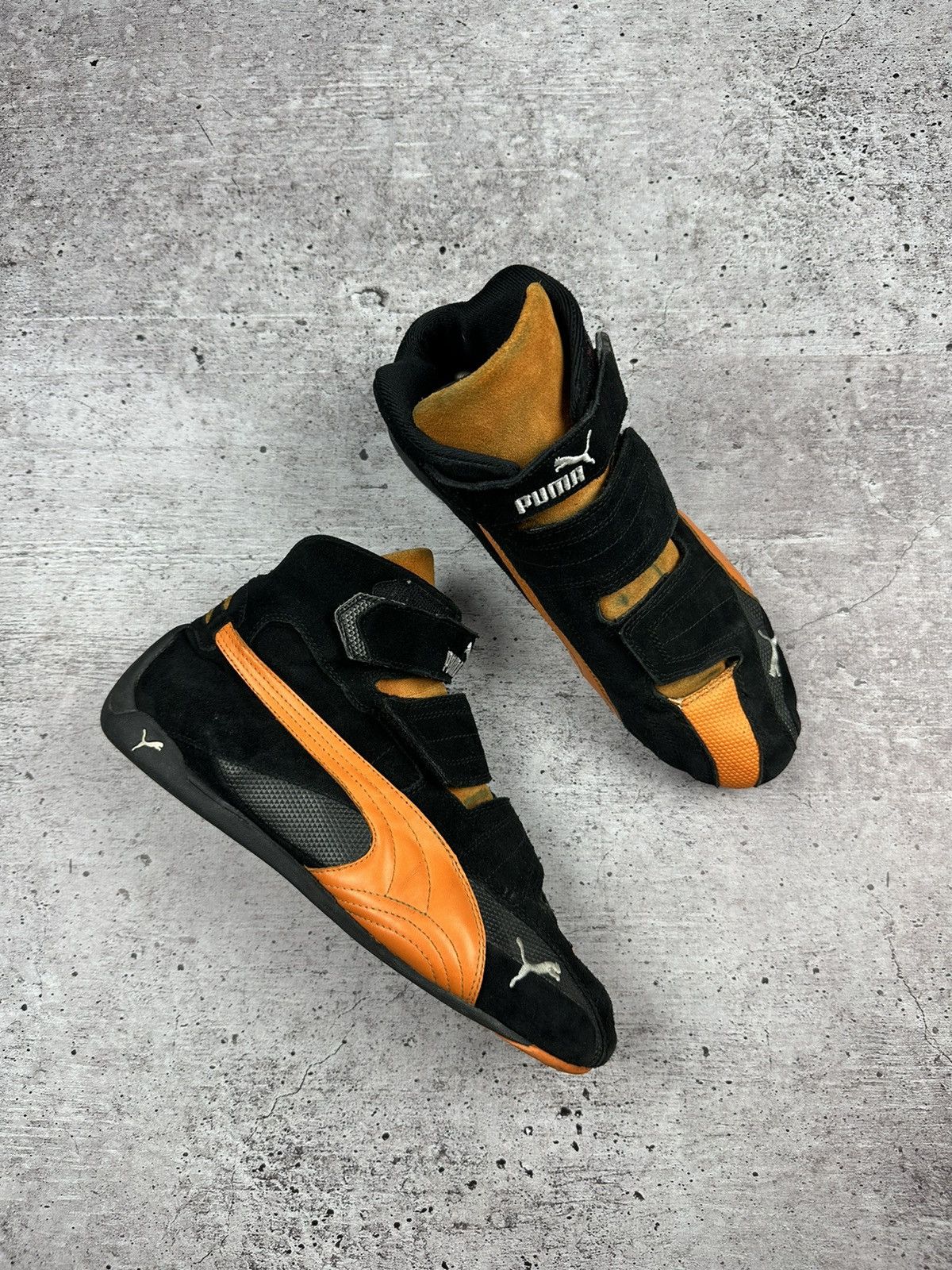 Puma × Vintage Vintage Puma Speed Cat Hi Top Y2K Sneakers