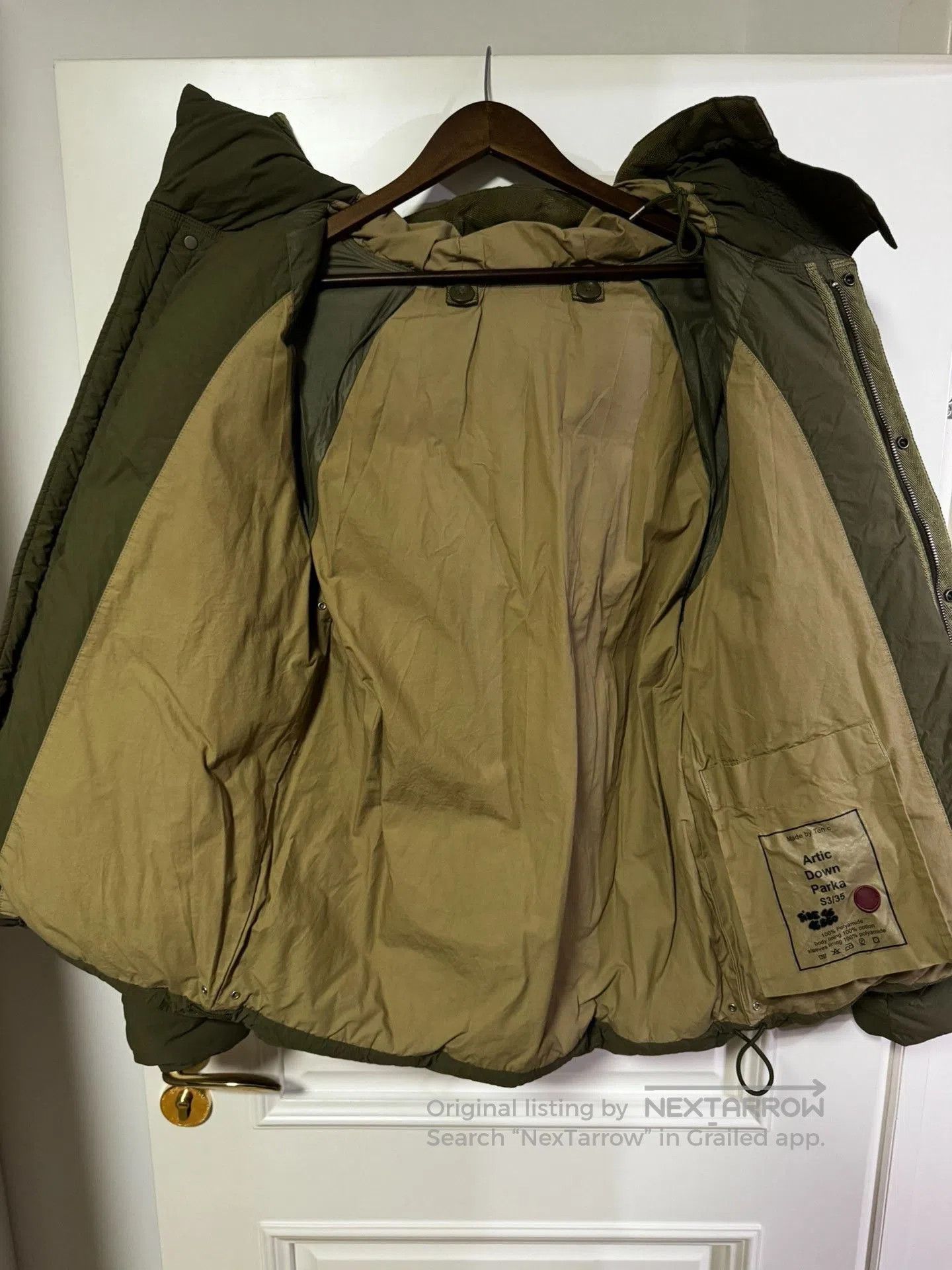 Ten C TEN C Men's 800 Fill Power Down Jacket. Size US S / EU 44-46 / 1 - 2 Thumbnail