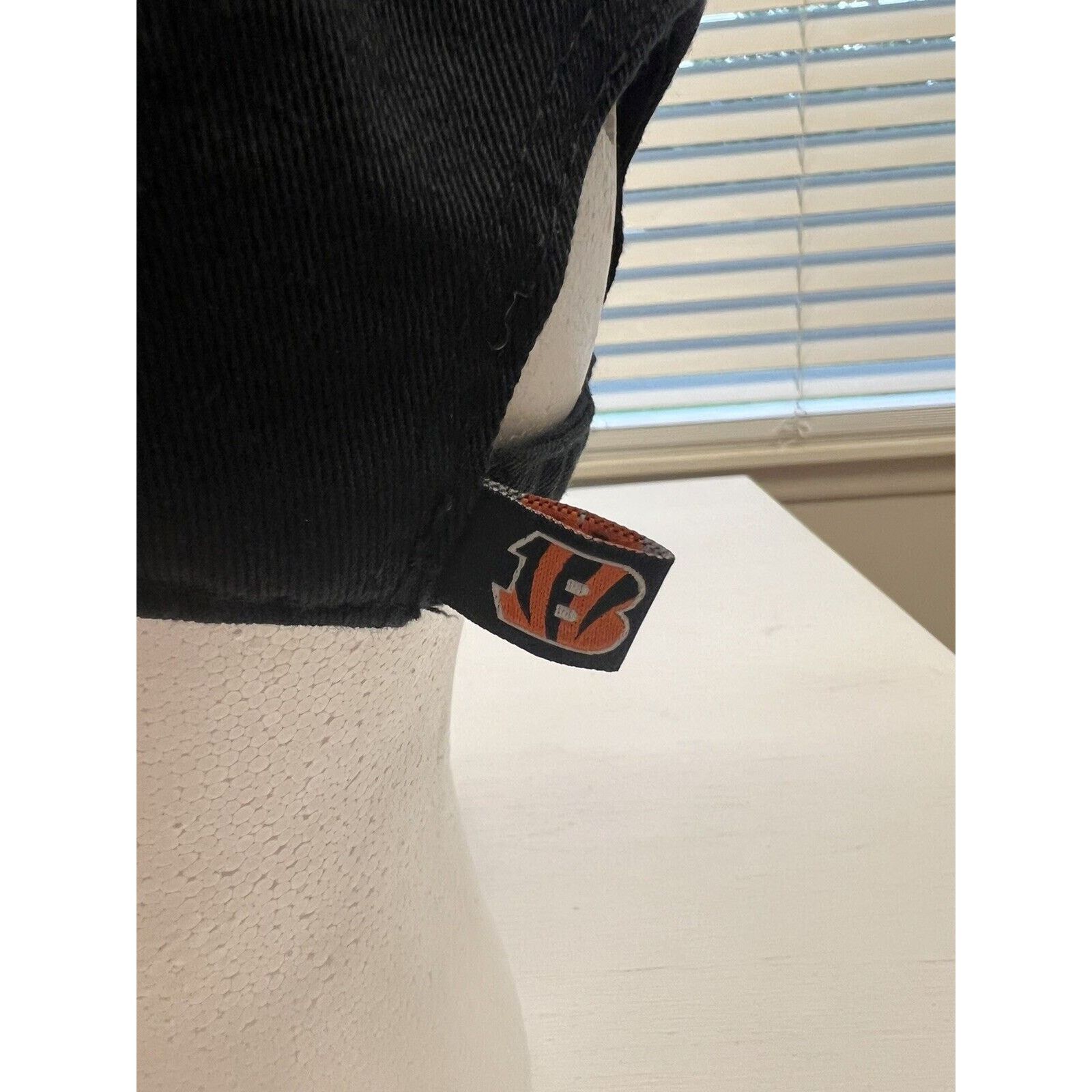 NFL Cincinnati Bengals Hat Cap NFL Team Apparel Black Orange Size ONE SIZE - 5 Thumbnail