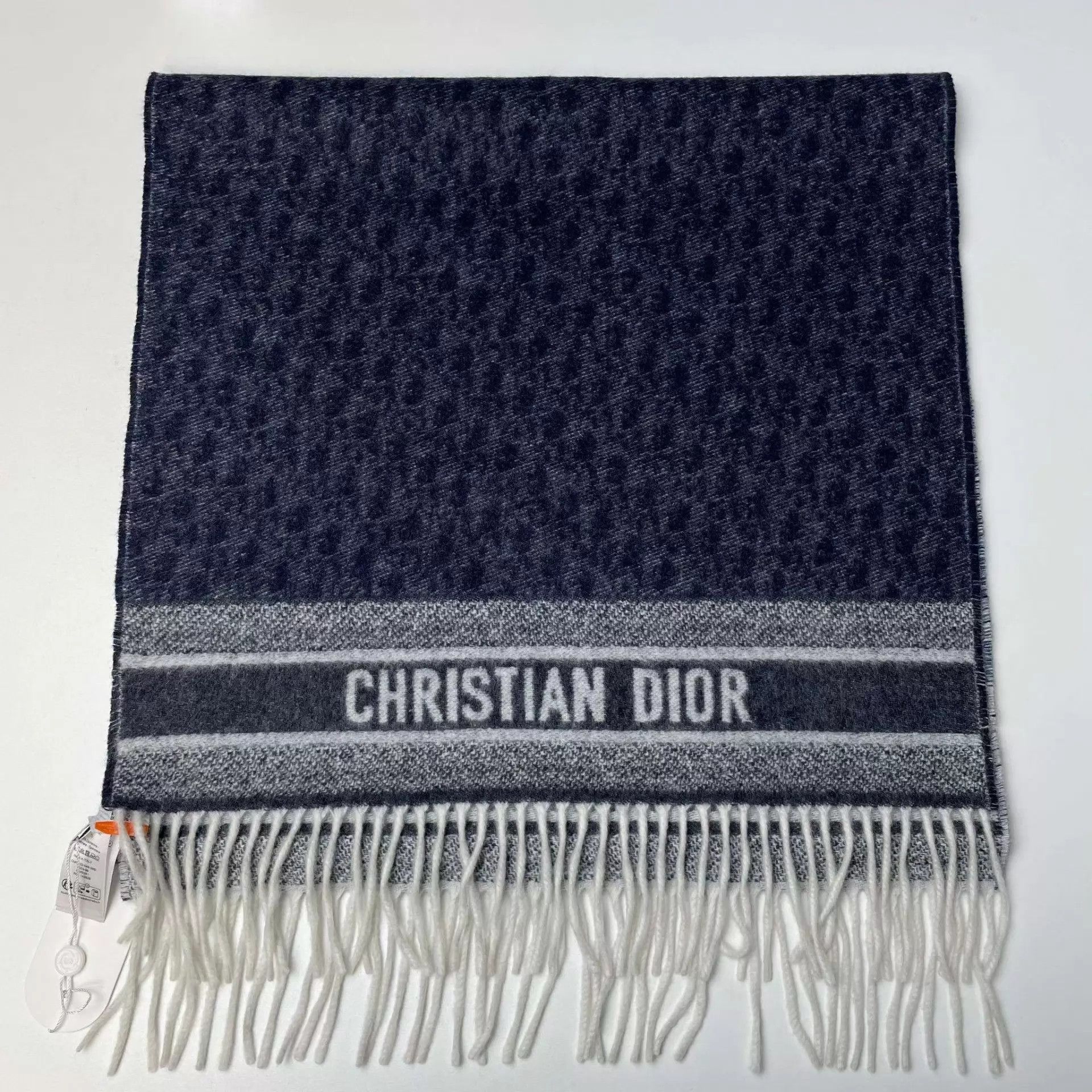 Dior Dior 98 New Double-Sided Oblique Scarf Size ONE SIZE - 2 Thumbnail