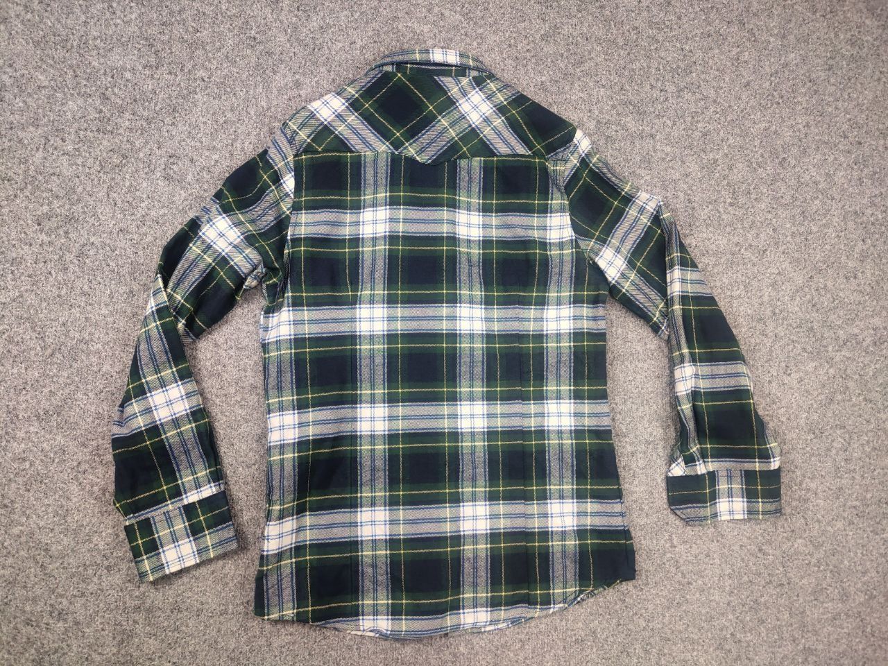 Dsquared2 Dsquared2 Design Green Logo Check Flannel Long sleeve Shirt Size US S / EU 44-46 / 1 - 10 Thumbnail
