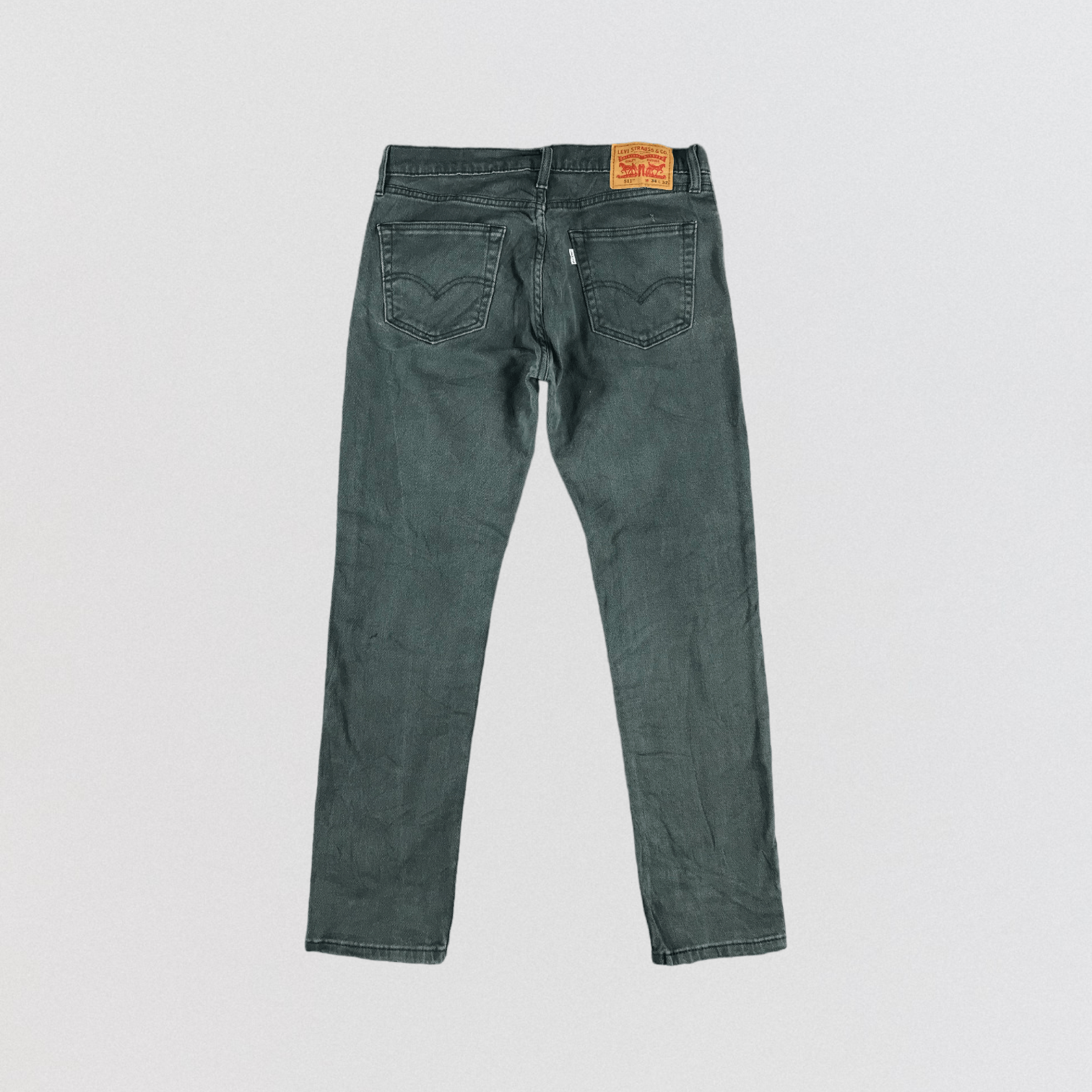 Levi's × Vintage Vintage Faded Black Levis 511 Jeans-JM3180 Size US 34 / EU 50 - 2 Thumbnail