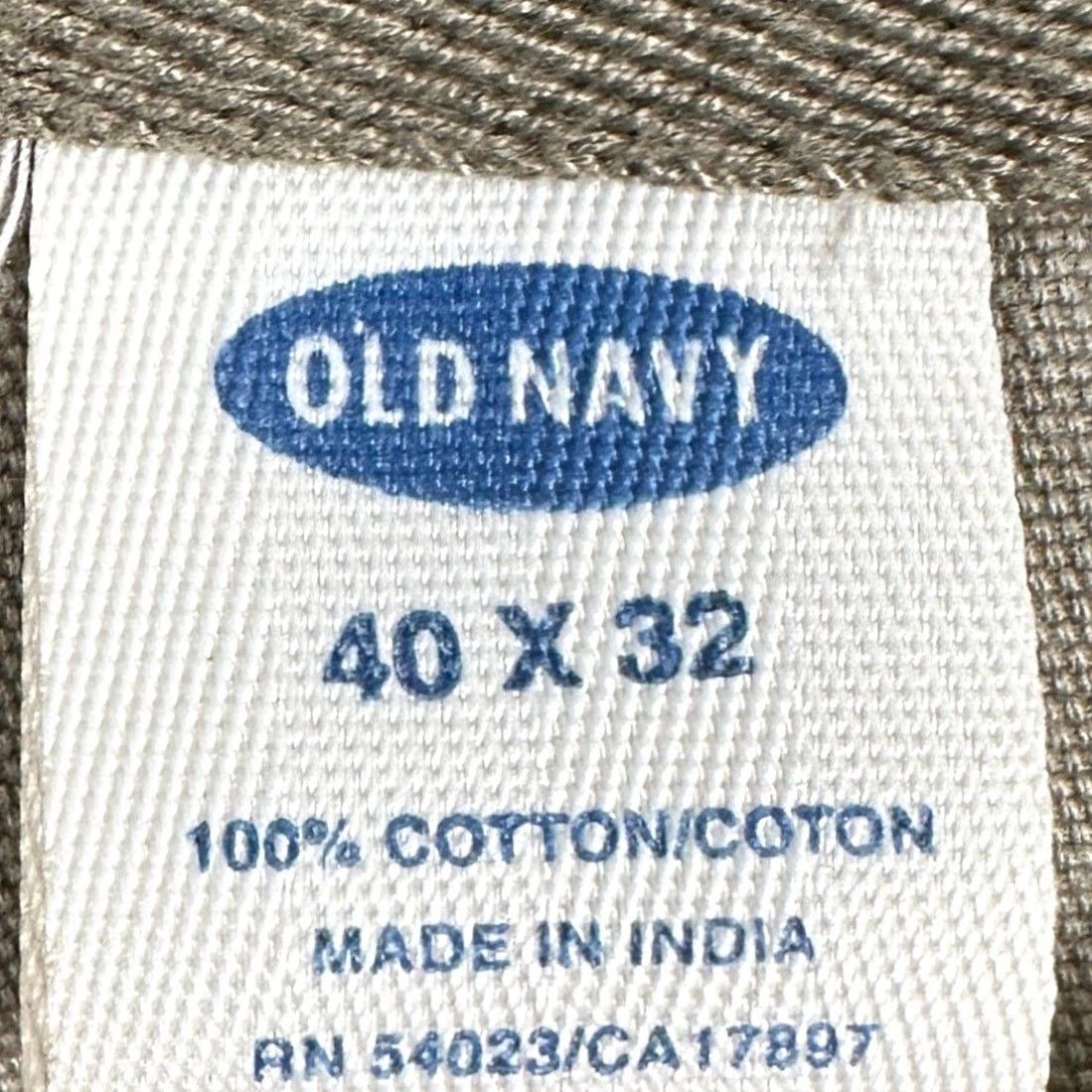 Old Navy Old Navy Cargo Pants Men 40x32 Tan Canvas Straight Leg Cargo Belted Utility Pockets EUC Size US 40 / EU 56 - 3 Thumbnail