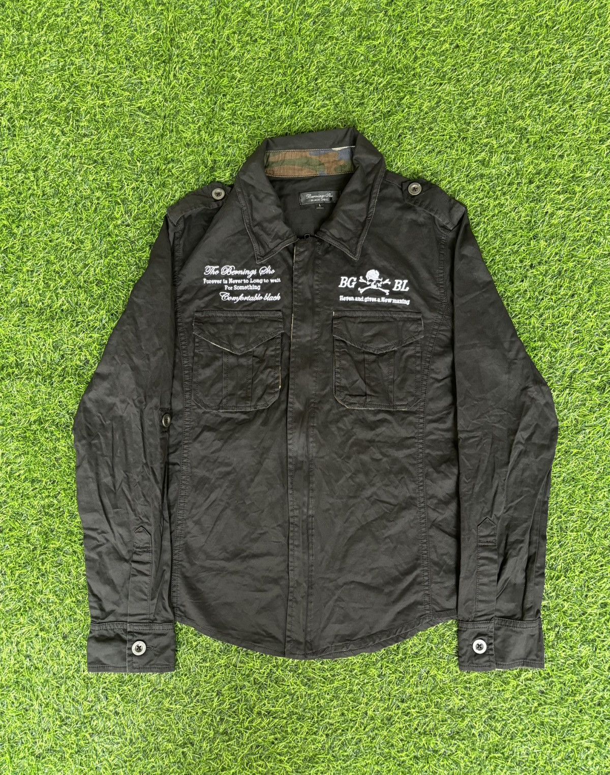 Hysteric Glamour Y2k Bernings Sho Black Label Skull Ifsixwasnine Lgb Style Size US L / EU 52-54 / 3 - 2 Thumbnail