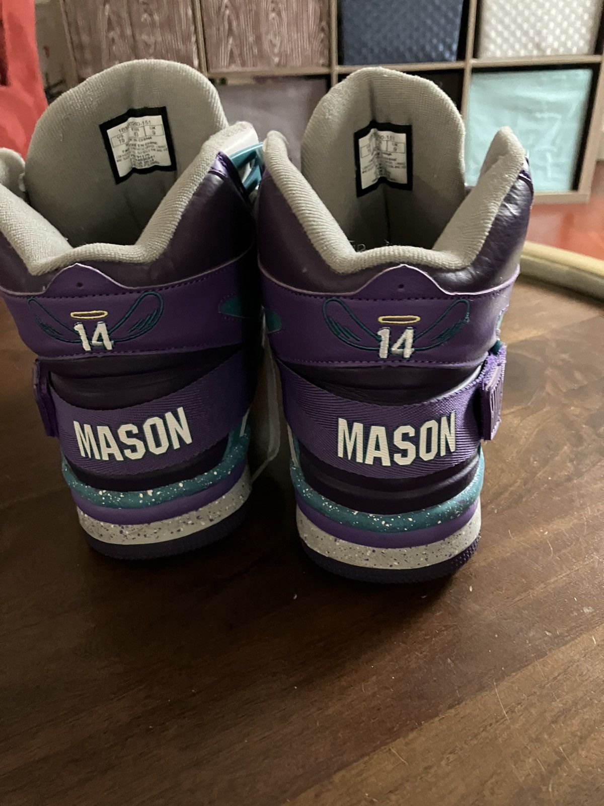 Ewing Athletics Ewing Athletics Concepts Anthony Mason Tribute Purple Teal. Size US 10 / EU 43 - 4 Thumbnail