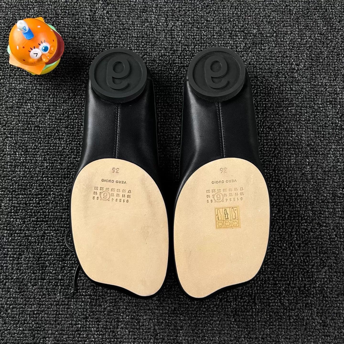 Maison Margiela Maison Margiela Black Bow Strap Ballet Slide 36 HB6315 Size US 5.5 / IT 35.5 - 6 Thumbnail