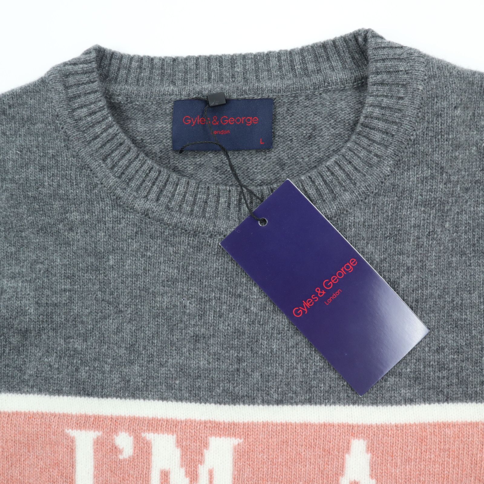 Rowing Blazers Gyles & George x Rowing Blazers I'm a Luxury Women's Sweater Size L / US 10 / IT 46 - 4 Thumbnail