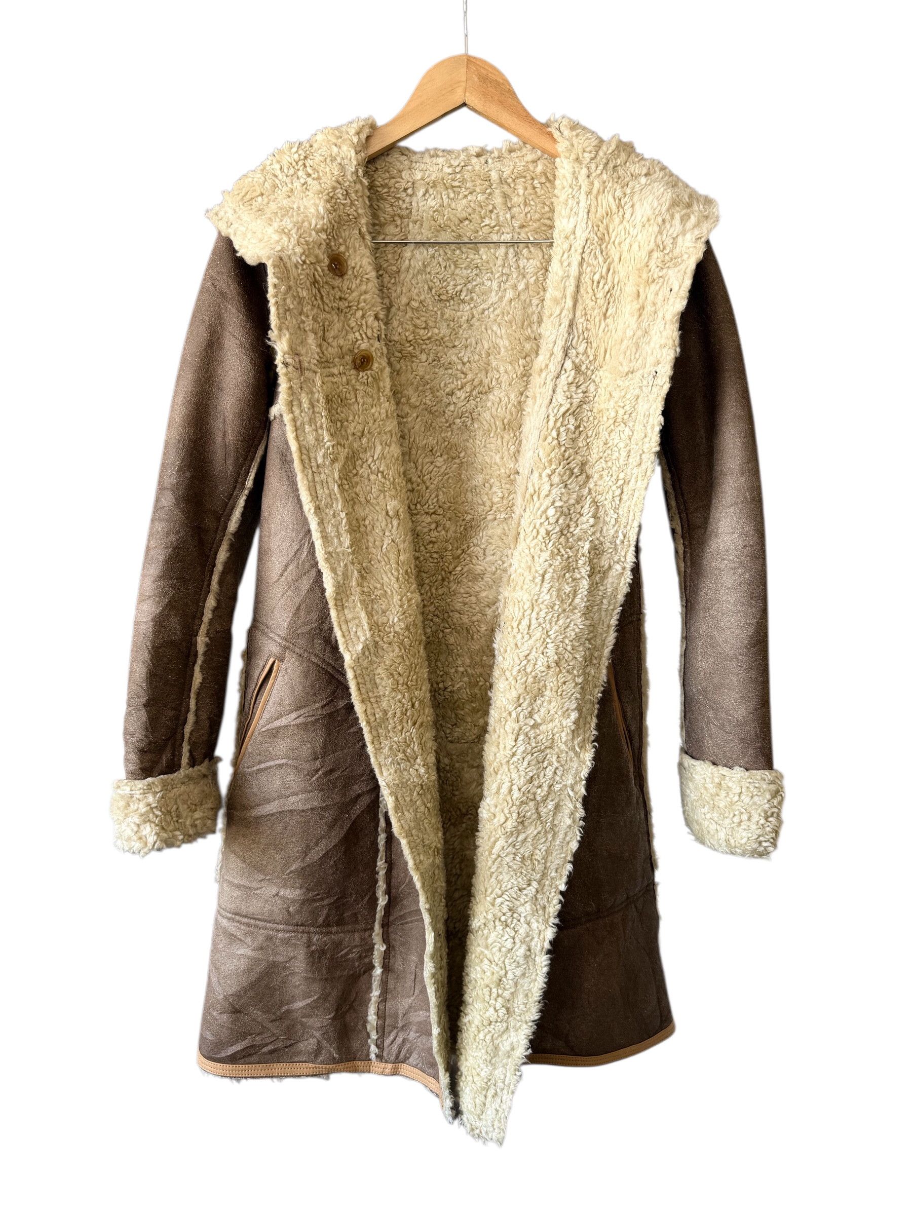 Issey Miyake Tsumori Chisato by Issey Miyake Faux Fur Shearling Long Coat Size S / US 4 / IT 40 - 3 Thumbnail