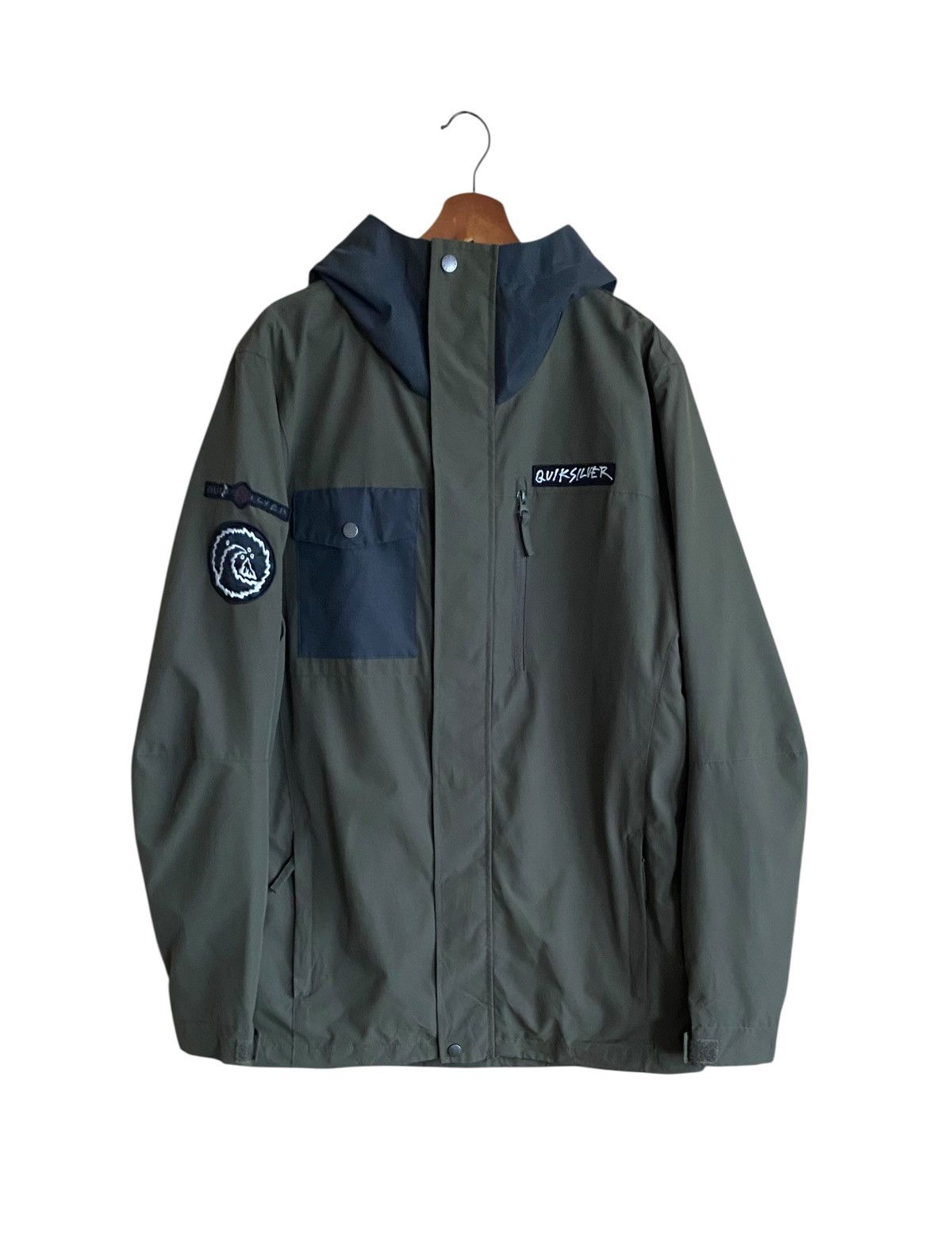 Vintage Brand Quiksilver Dry Flight Ski Jacket 2000s