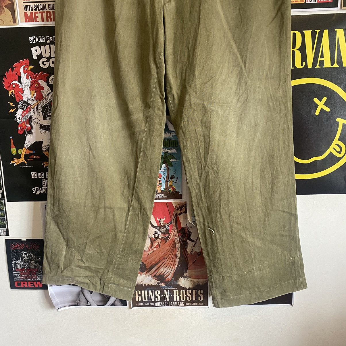 Vintage Vintage 88 Military Army Green Pants Size US 35 - 3 Thumbnail