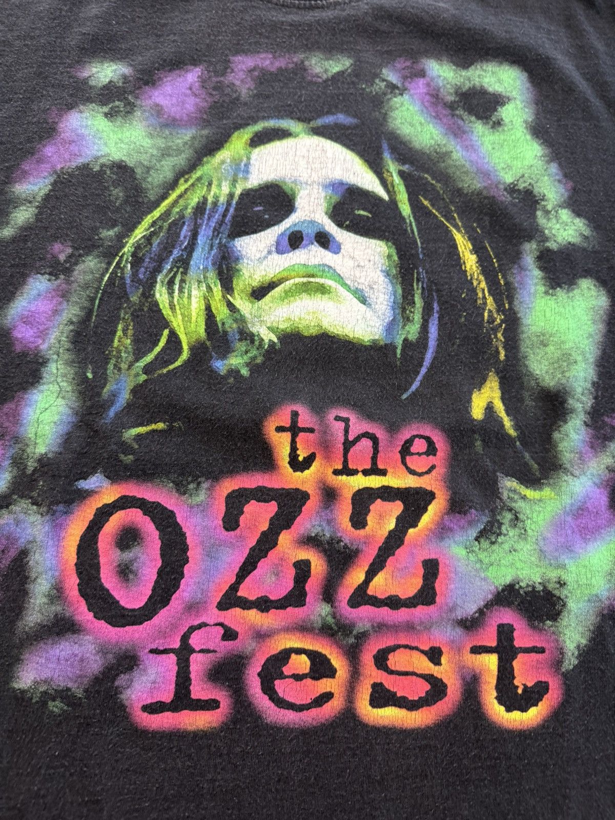 Other ‘90s Vintage Ozzfest Ozzy Osbourne Distressed Rock Tee Size US XL / EU 56 / 4 - 3 Thumbnail