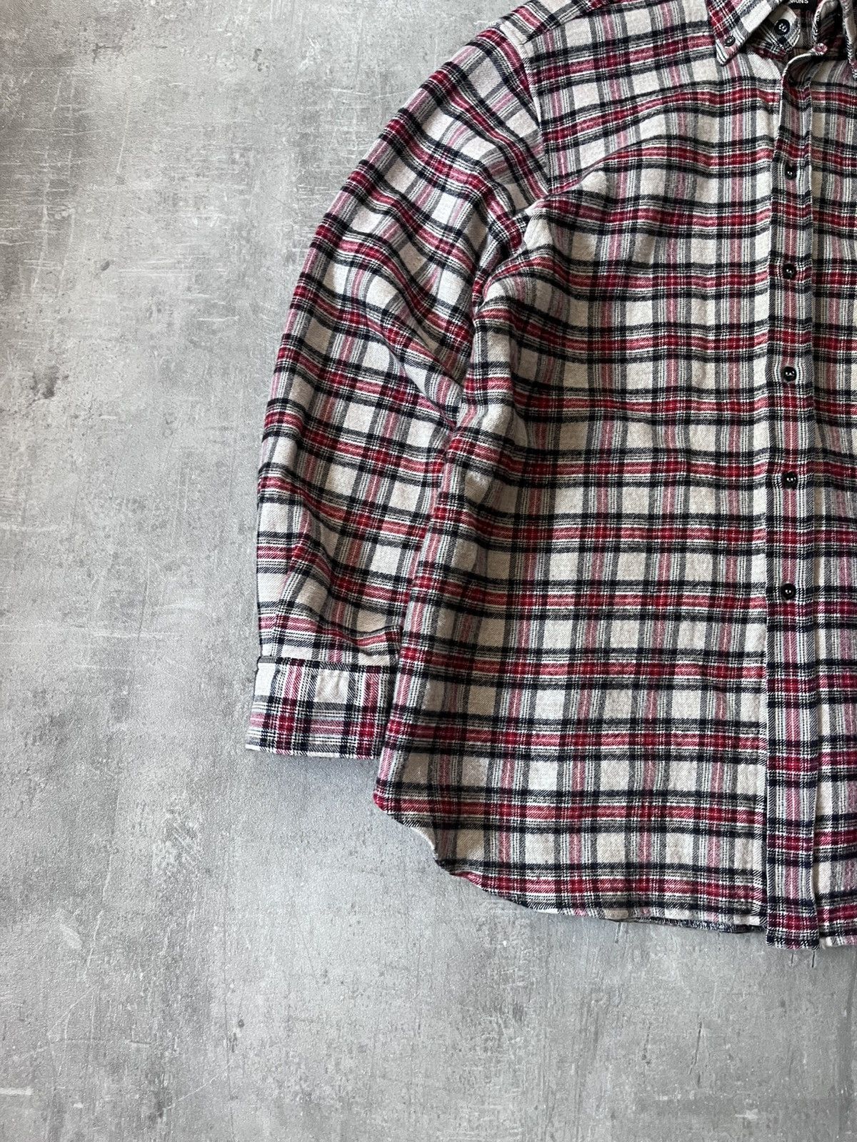 Raf Simons Raf Simons Flannel Shirt Jacket check wool sample Size US M / EU 48-50 / 2 - 2 Thumbnail
