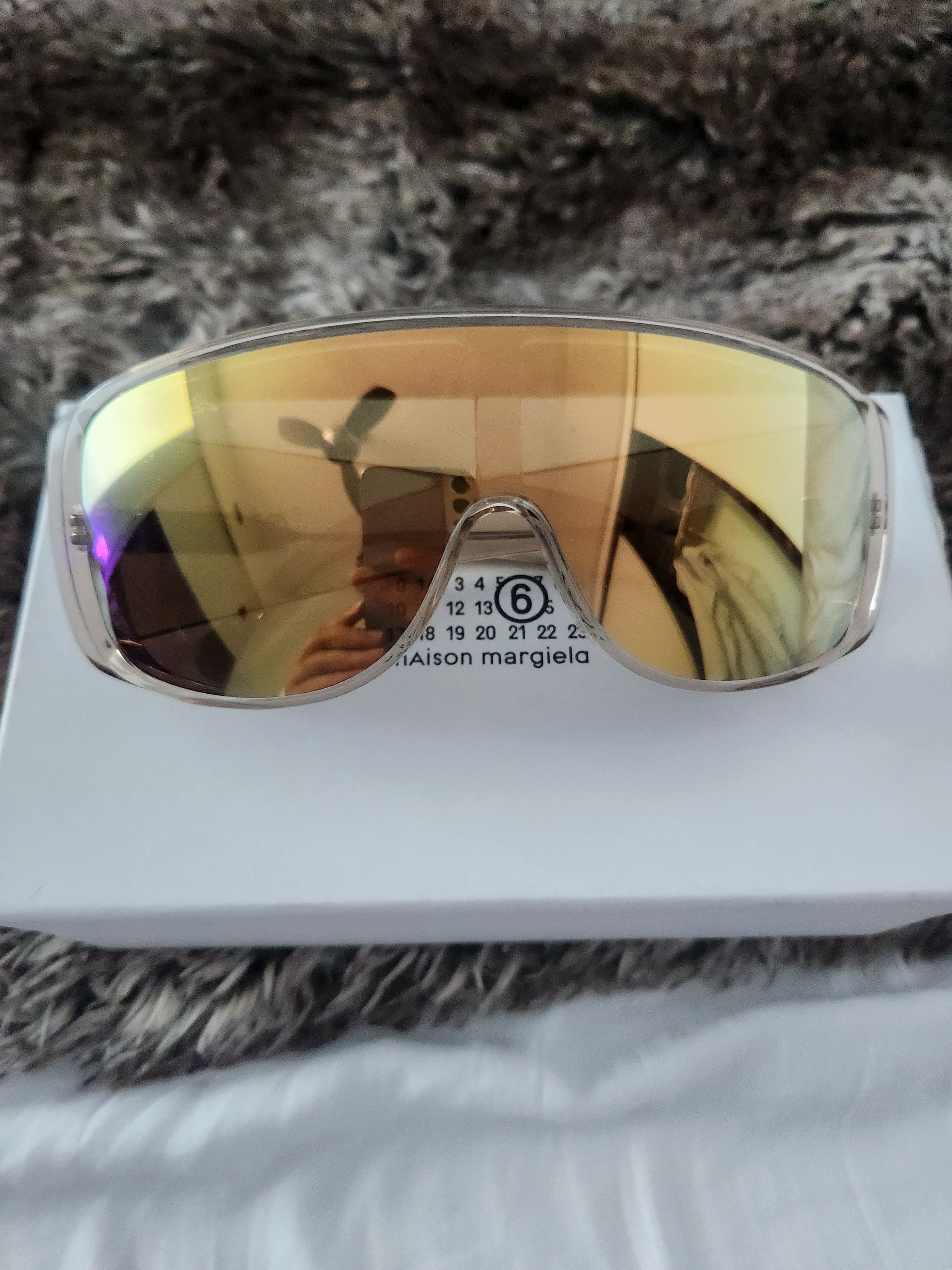 Maison Margiela Maison Margiela Mirrored/Reflective Sunglasses Size ONE SIZE - 2 Thumbnail