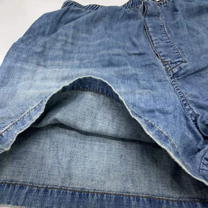 Balenciaga Balenciaga Balenciaga Denim Elastic Waist Shorts for Men - Size US 30 / EU 46 - 8 Thumbnail
