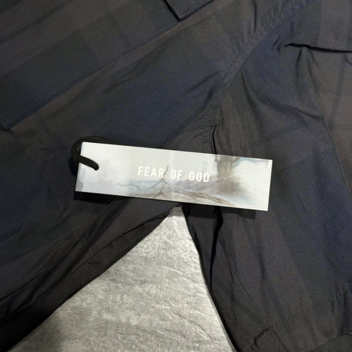 Fear of God Fear of God 6th Oversize Nylon Shirt Size US L / EU 52-54 / 3 - 4 Thumbnail