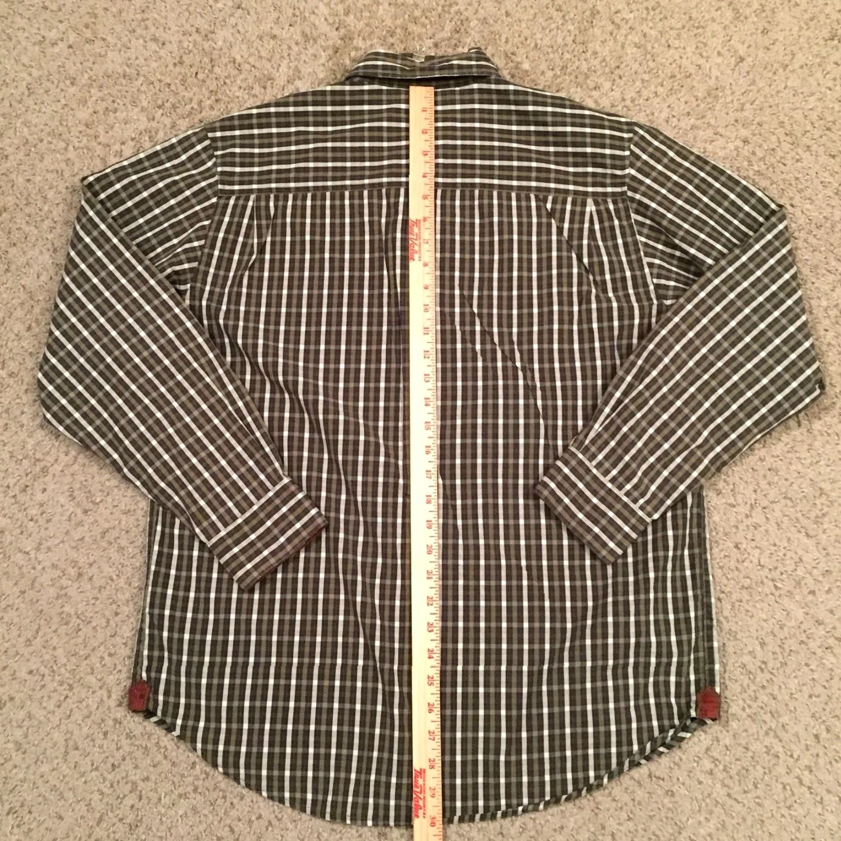 Old Navy Old Navy Shirt Mens Medium Green Plaid Long Sleeve Button Up Size US M / EU 48-50 / 2 - 6 Thumbnail