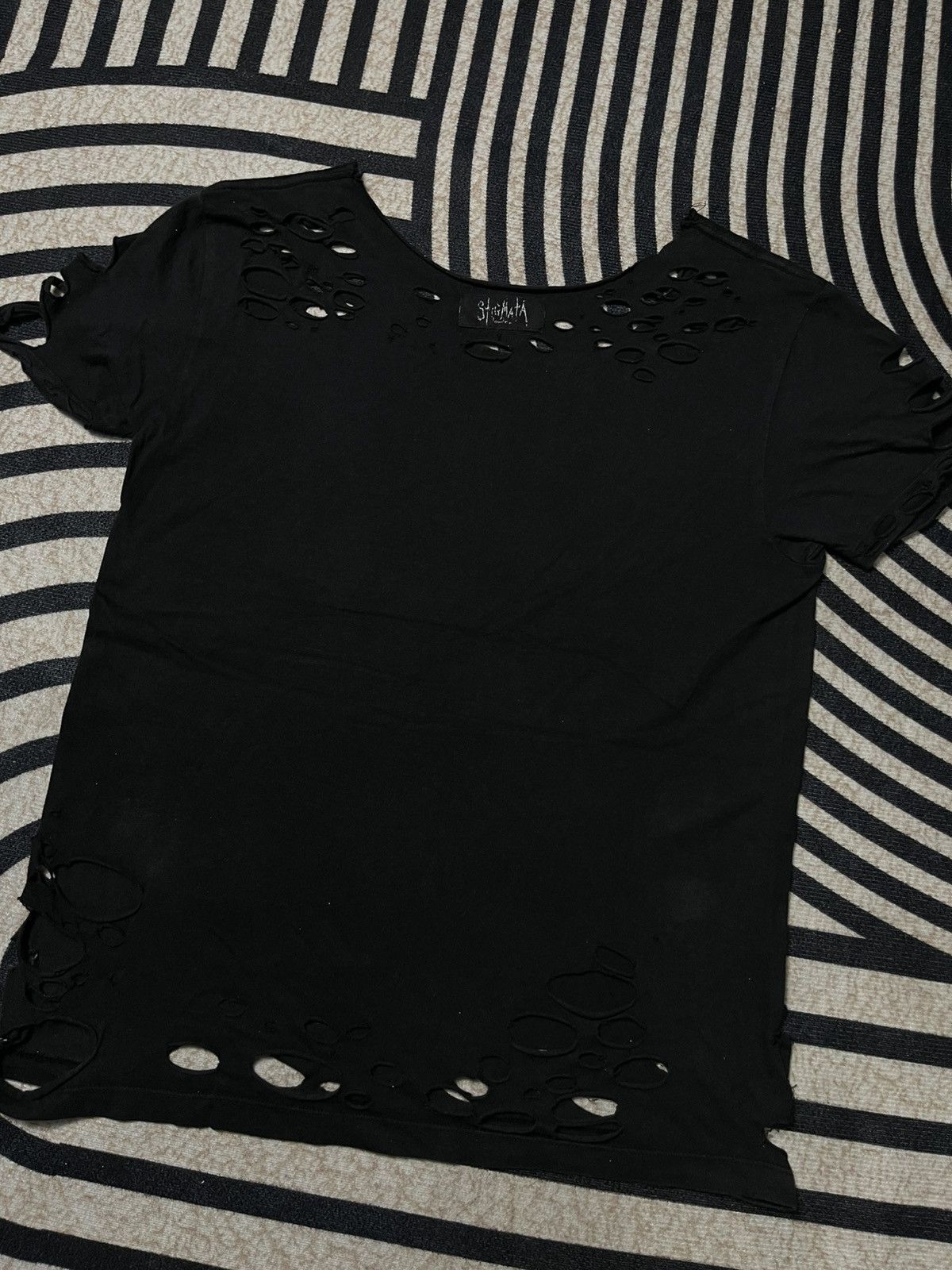 If Six Was Nine 2000s STIGMA BY SEXY DYNAMIC LONDON PUNK STYLE SISTRESSED Size US S / EU 44-46 / 1 - 11 Thumbnail