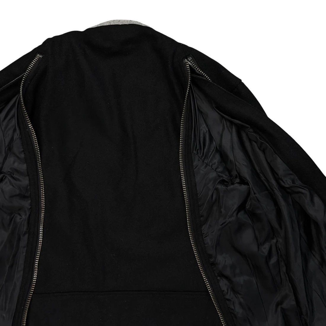 Yohji Yamamoto Yohji Yamamoto Pour Homme Back Zip Wool Bomber Jacket - AW14 Size US S / EU 44-46 / 1 - 10 Thumbnail