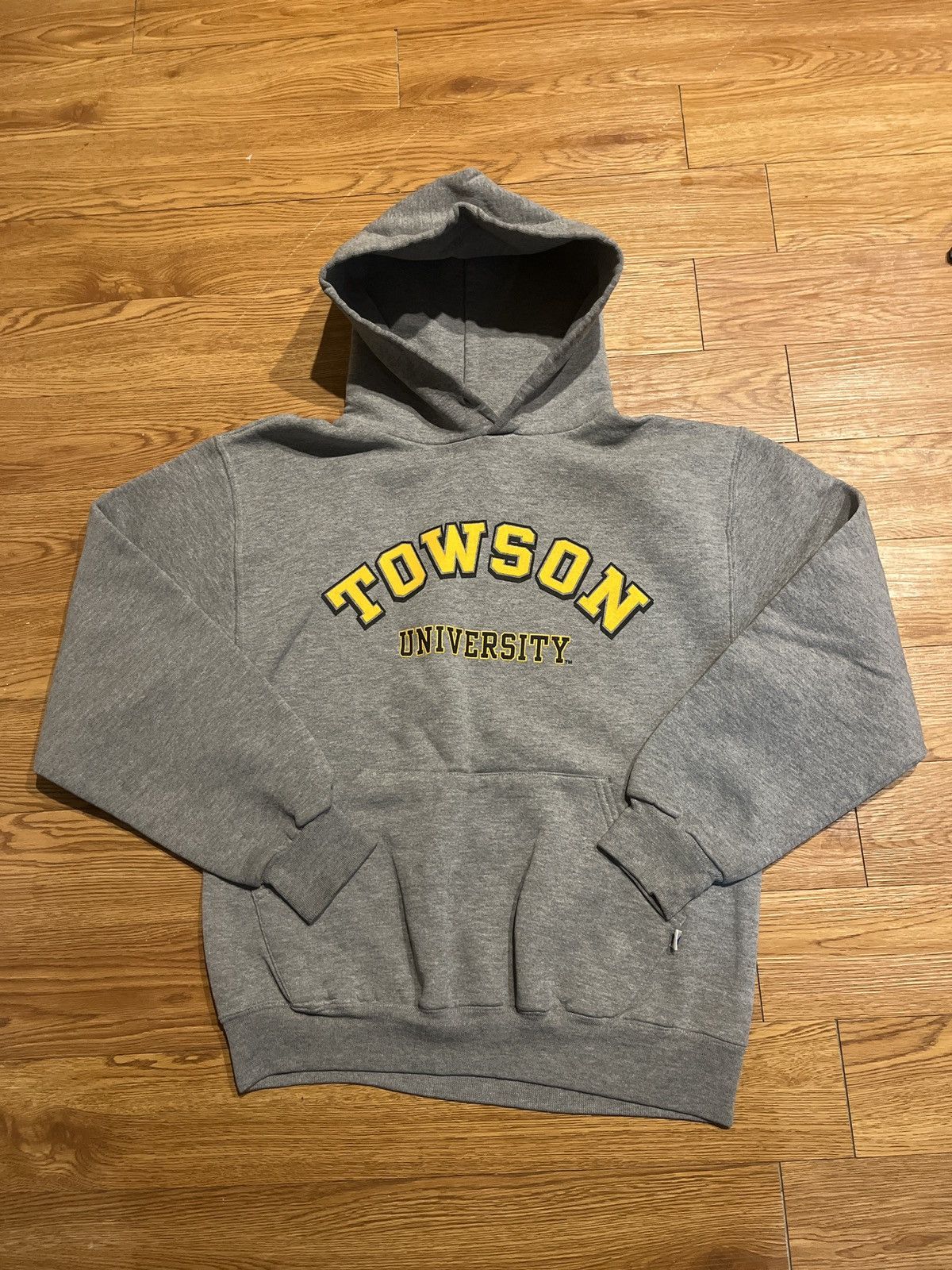 Russell Athletic vintage y2k baggy and boxy towson university hoodie Size US S / EU 44-46 / 1 - 1 Thumbnail
