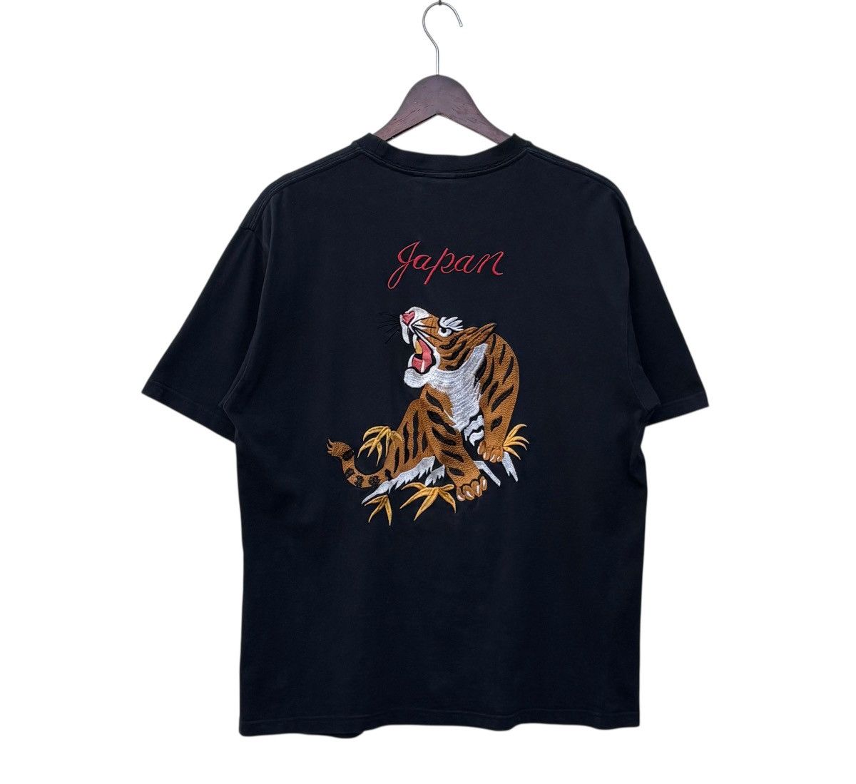 Japanese Brand Keys Japan Embroidery Tiger Roar Shirt Size US M / EU 48-50 / 2 - 1 Thumbnail