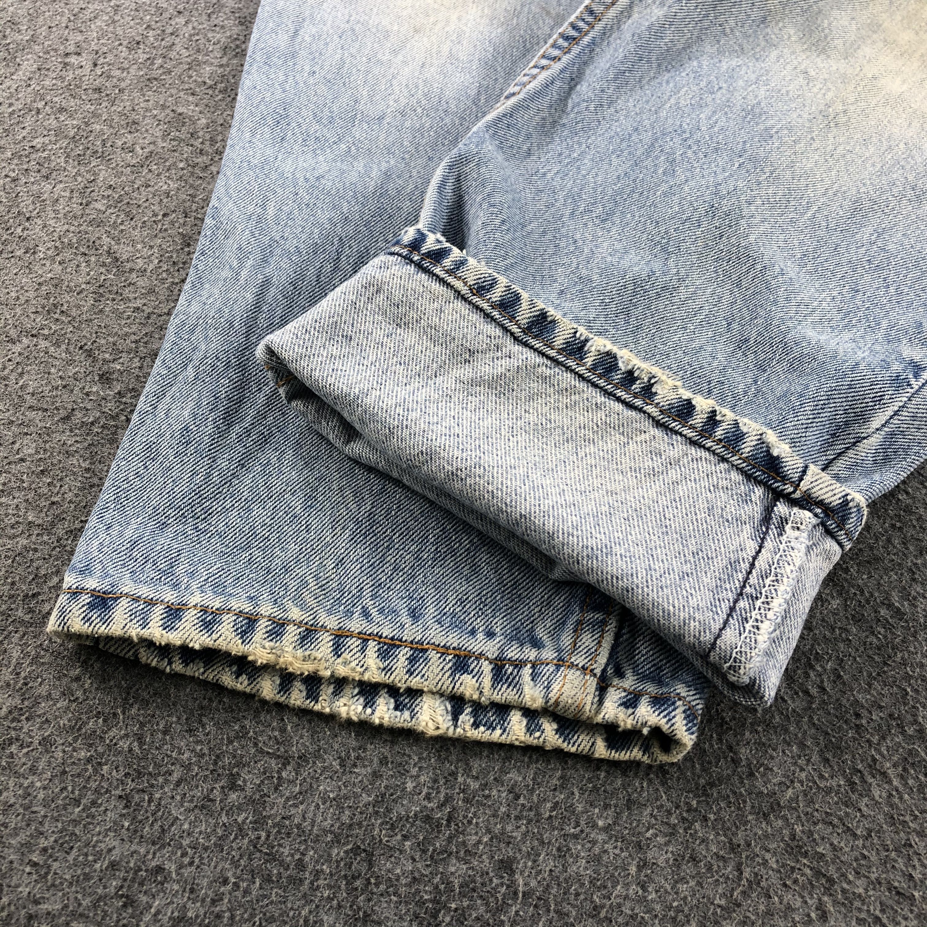 Levi's Vintage Levis 550 Light Wash Jeans-J1285 Size US 35 - 6 Thumbnail