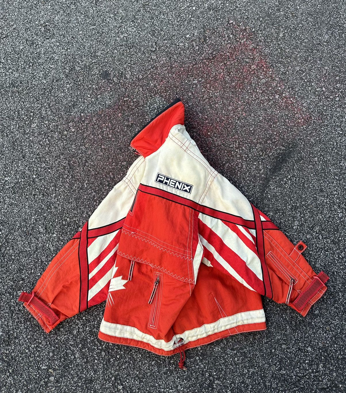 Vintage 👹Vintage Phoenix Canada Ski Federation Pullover Jacket Size US L / EU 52-54 / 3 - 10 Thumbnail