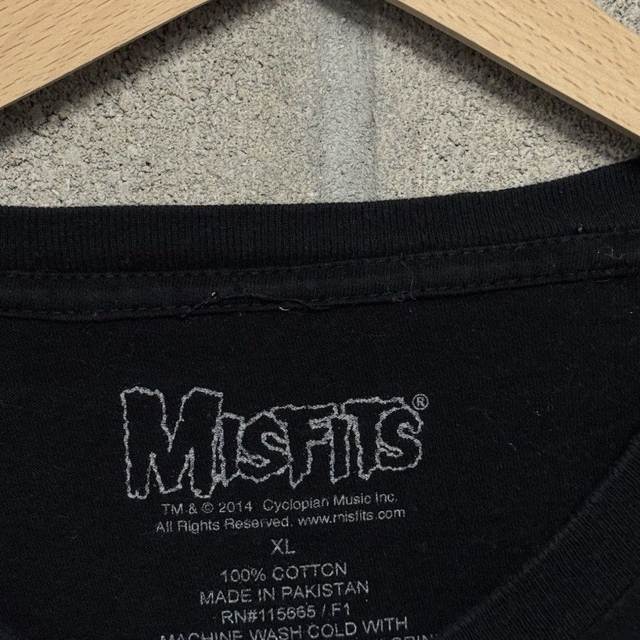 Misfits Misfits Skull Goth Punk Band T Shirt Men Xl Size US XL / EU 56 / 4 - 3 Thumbnail