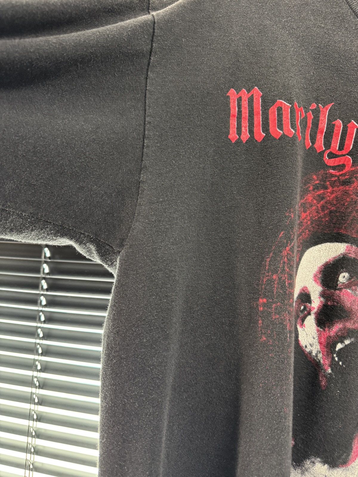 Band Tees Vintage 90s Marilyn Manson "Antichrist Superstar" Longsleeve Size US XL / EU 56 / 4 - 9 Thumbnail