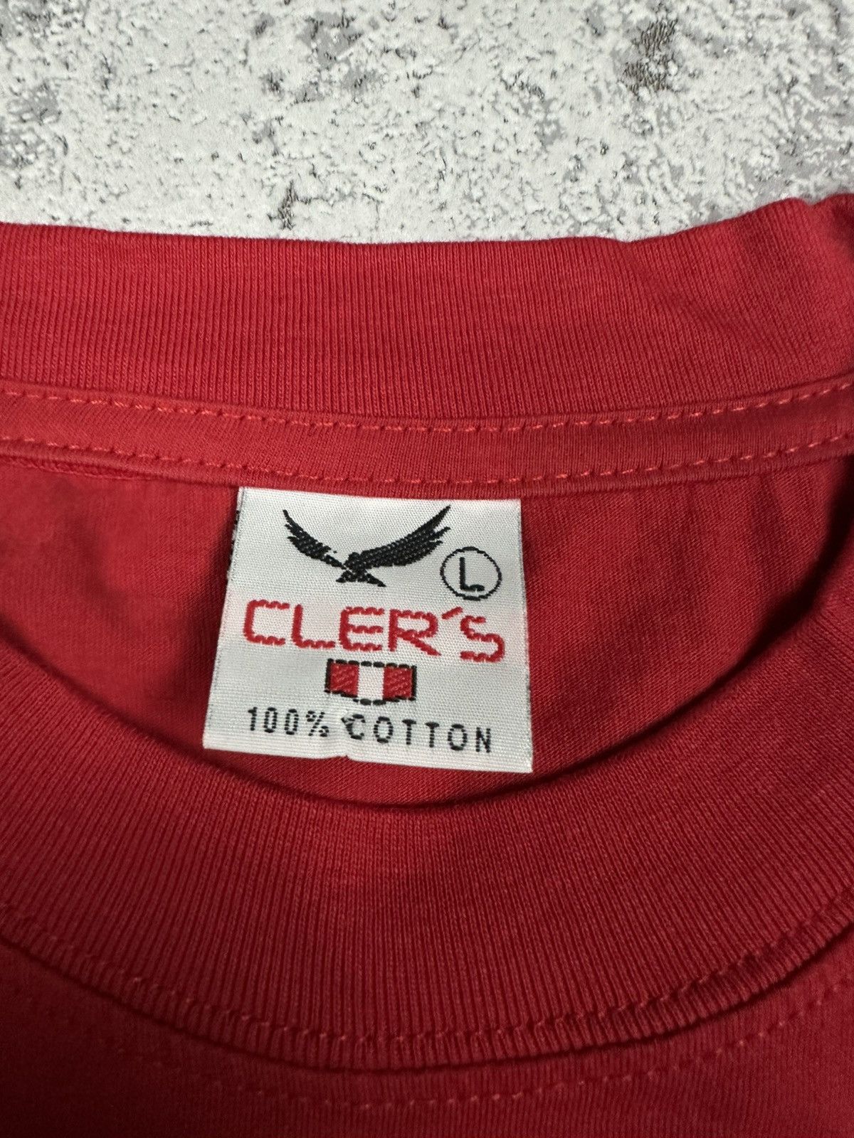 Vintage Peru Embroidered Red Tee Nazca Lines Graphics Size US L / EU 52-54 / 3 - 5 Thumbnail