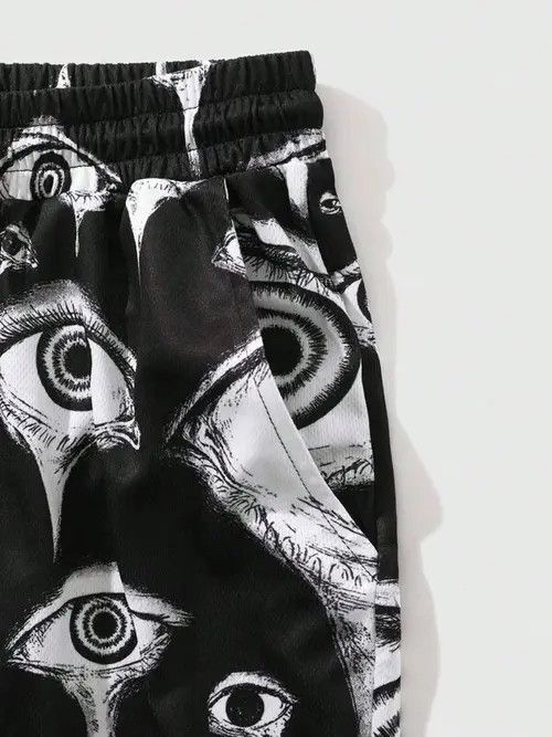 Japanese Brand Print Y2k Shorts DRIP summer Size US 36 / EU 52 - 4 Thumbnail